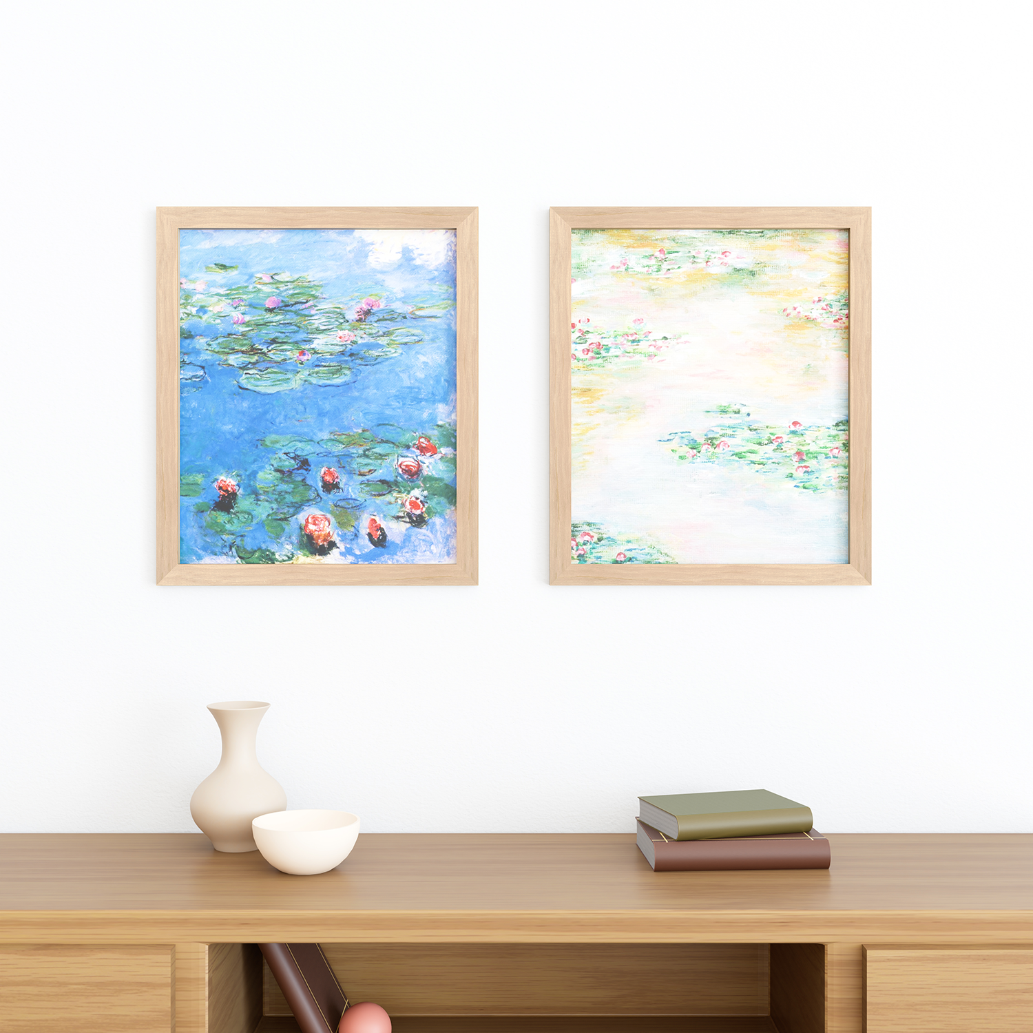 20x24 Marco Foto Madera Mate