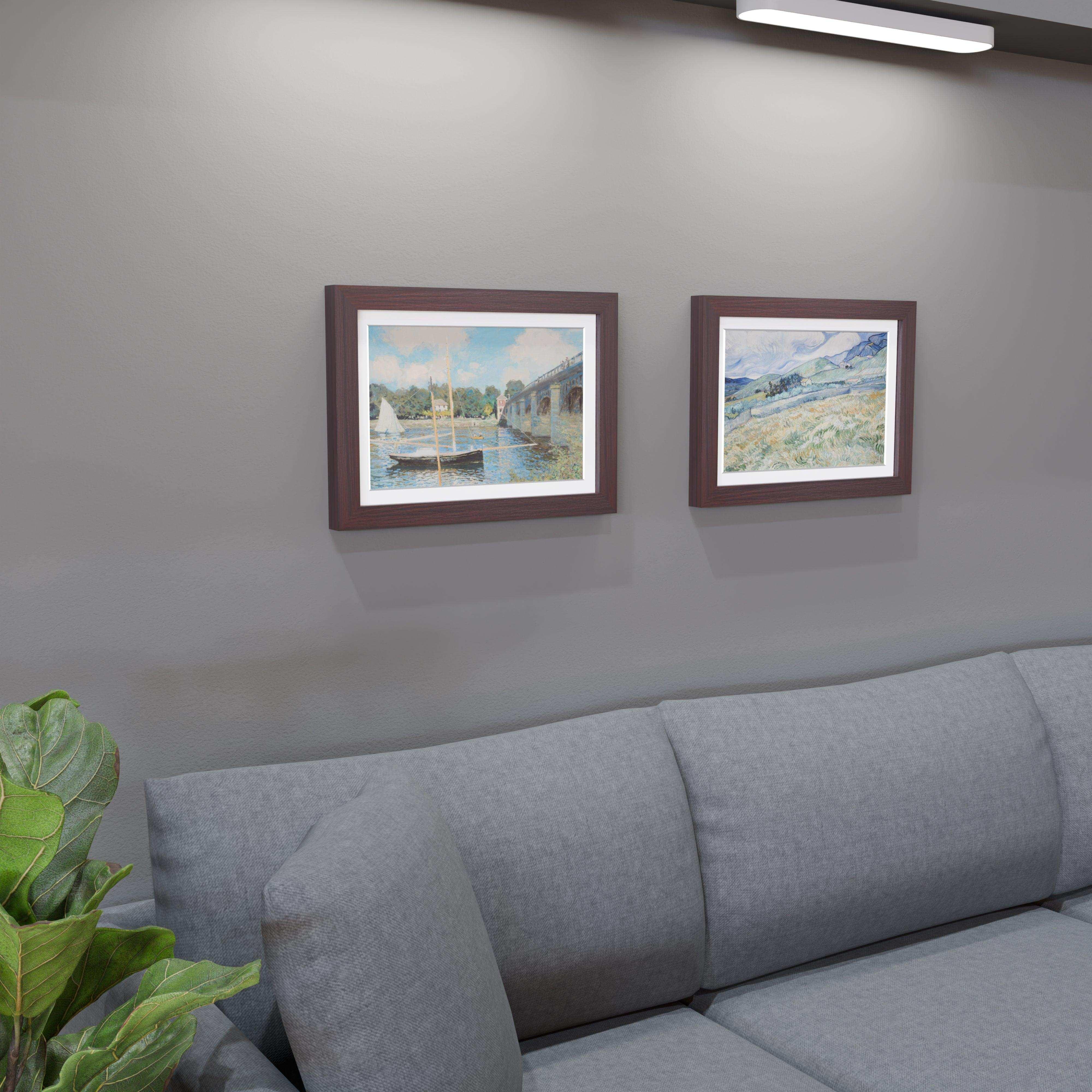 13x19 Marco Foto Madera Mate