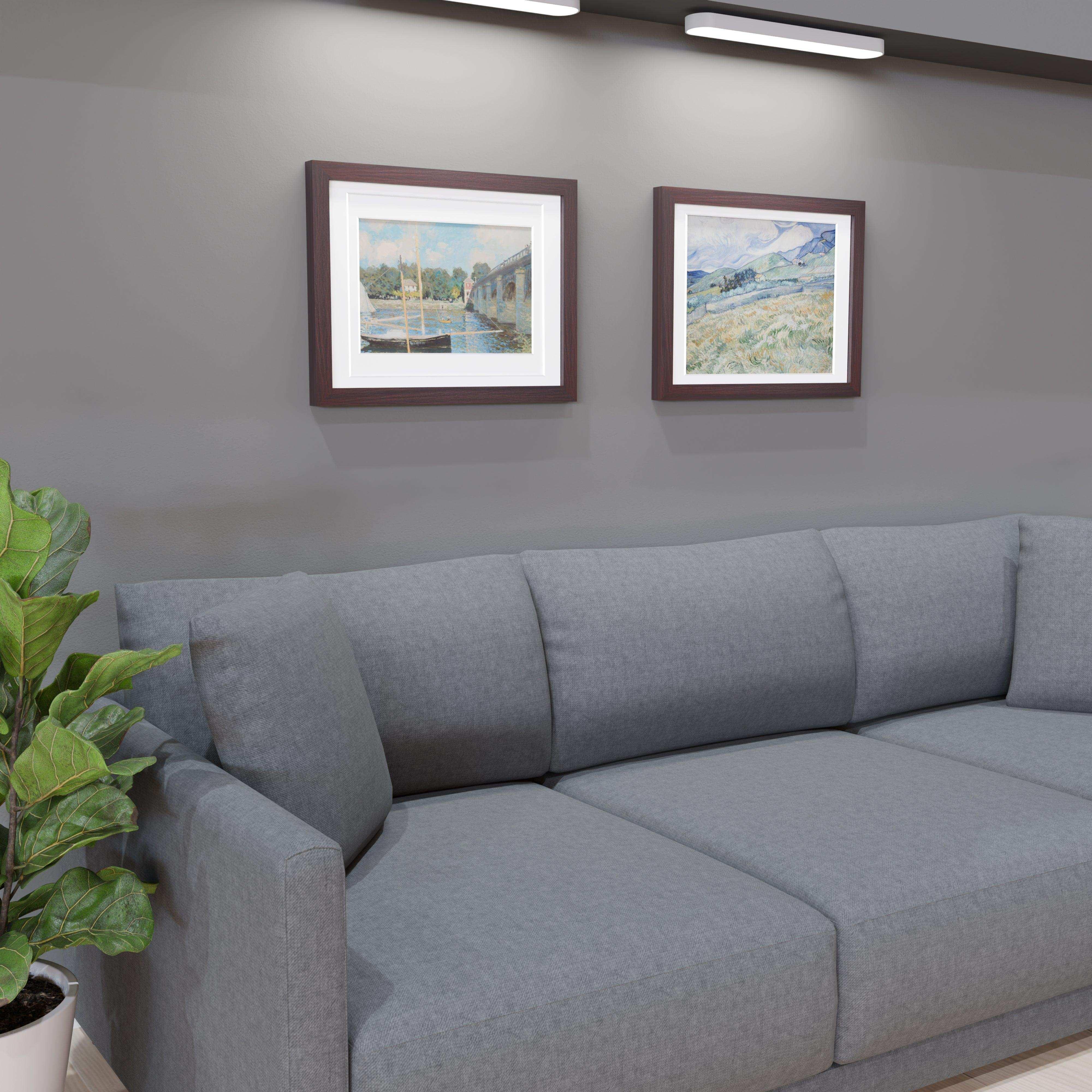 18x24 Multi-Mat Wood Frame - Signature Glass