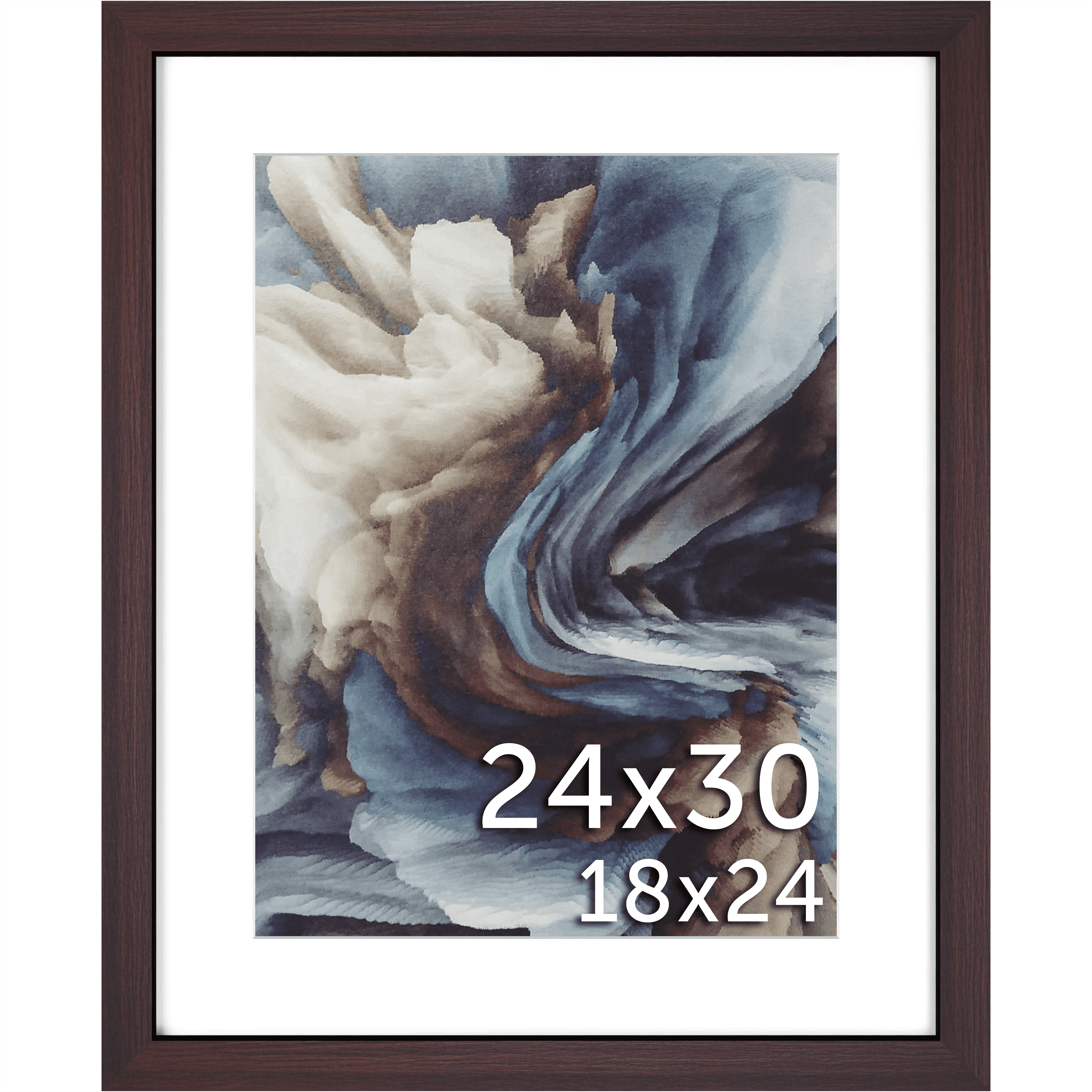 24x30 Matted Frame - Frame Amo