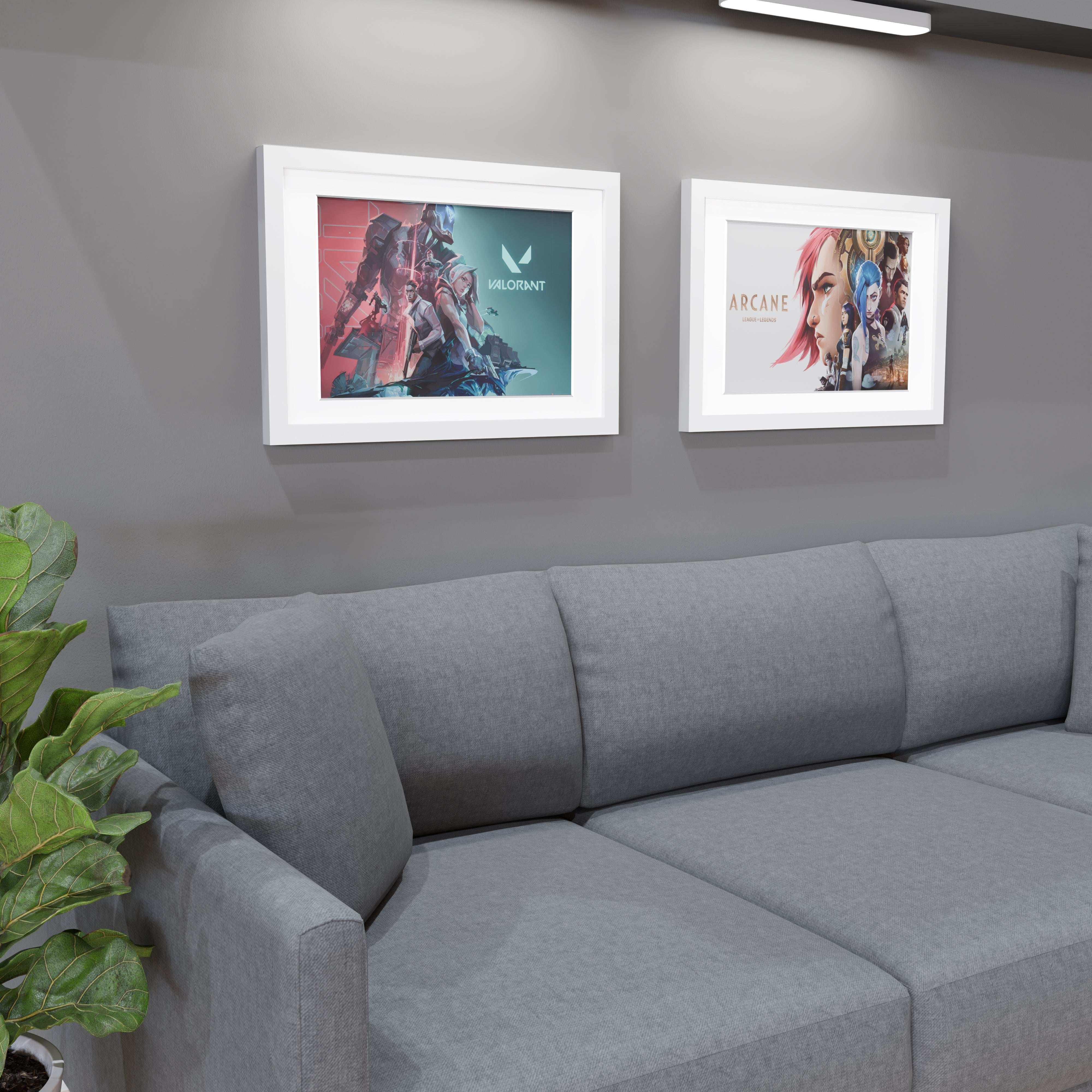 20x30 Marco Foto Madera Mate