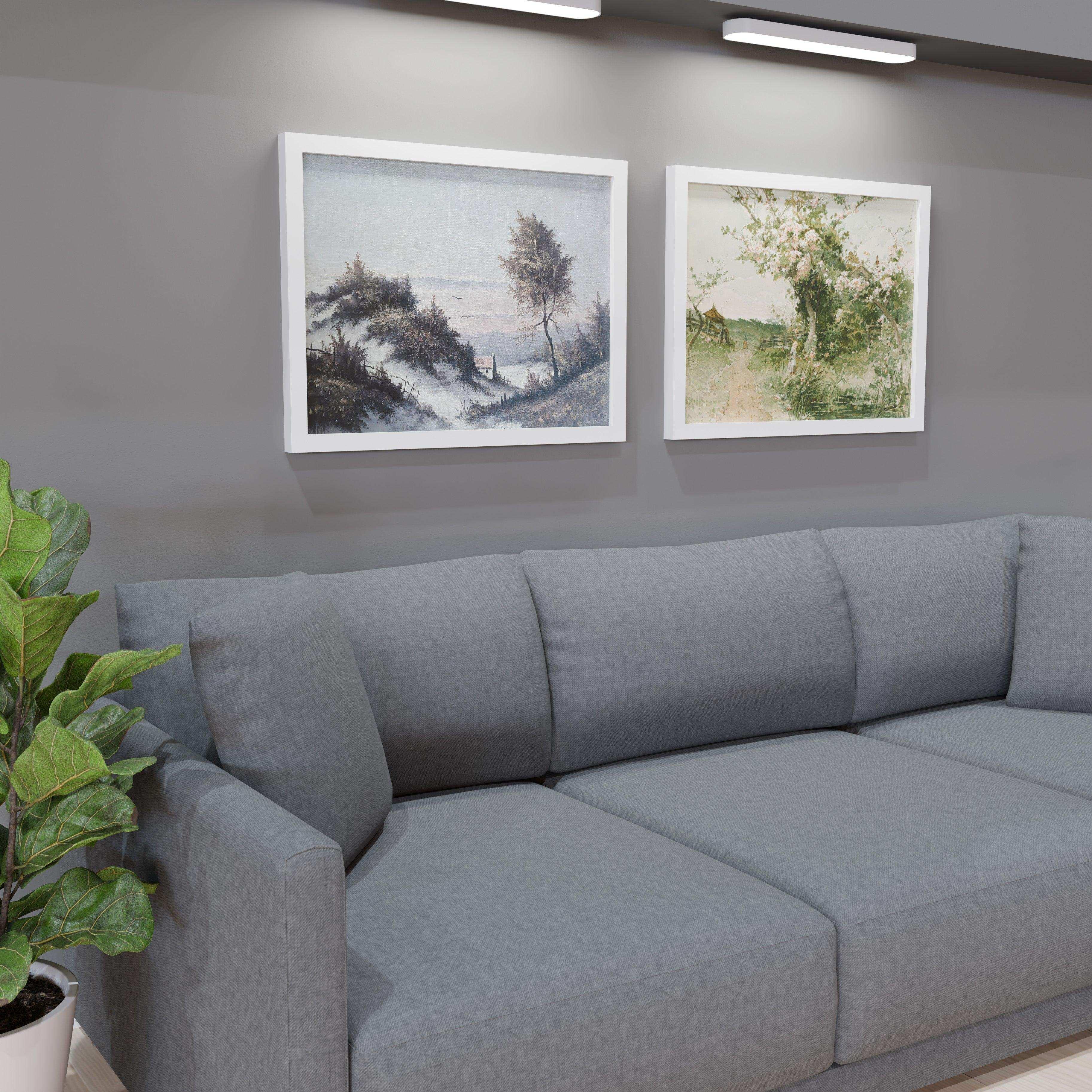 24x32 Matted Wood Frame - Signature Glass