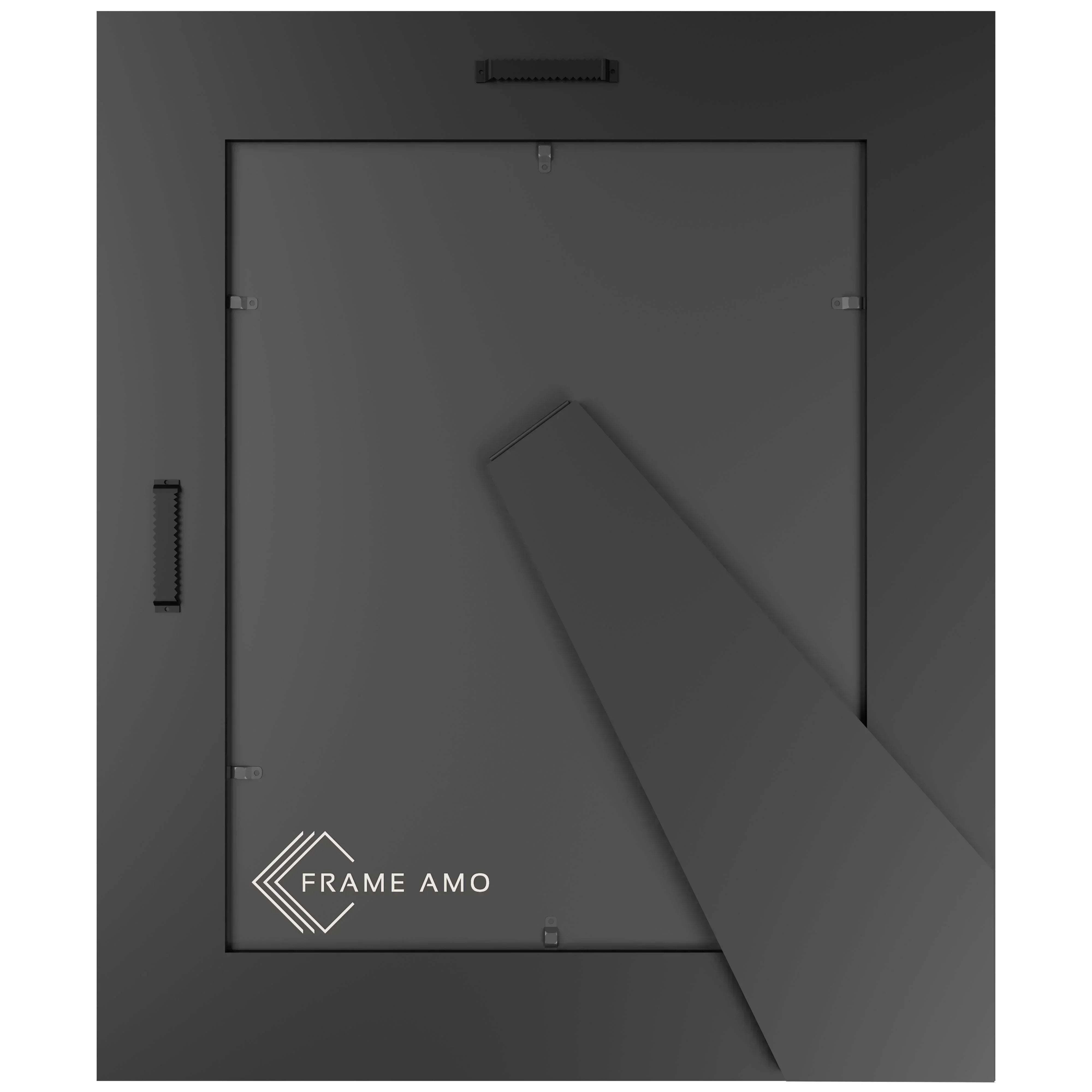 10x10 Matted Wood Frame - Signature Glass