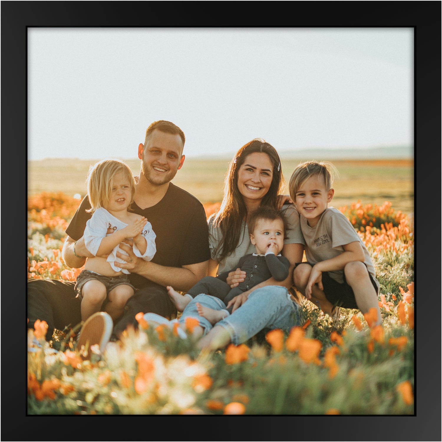 Custom 24x24 Framed Photo Print