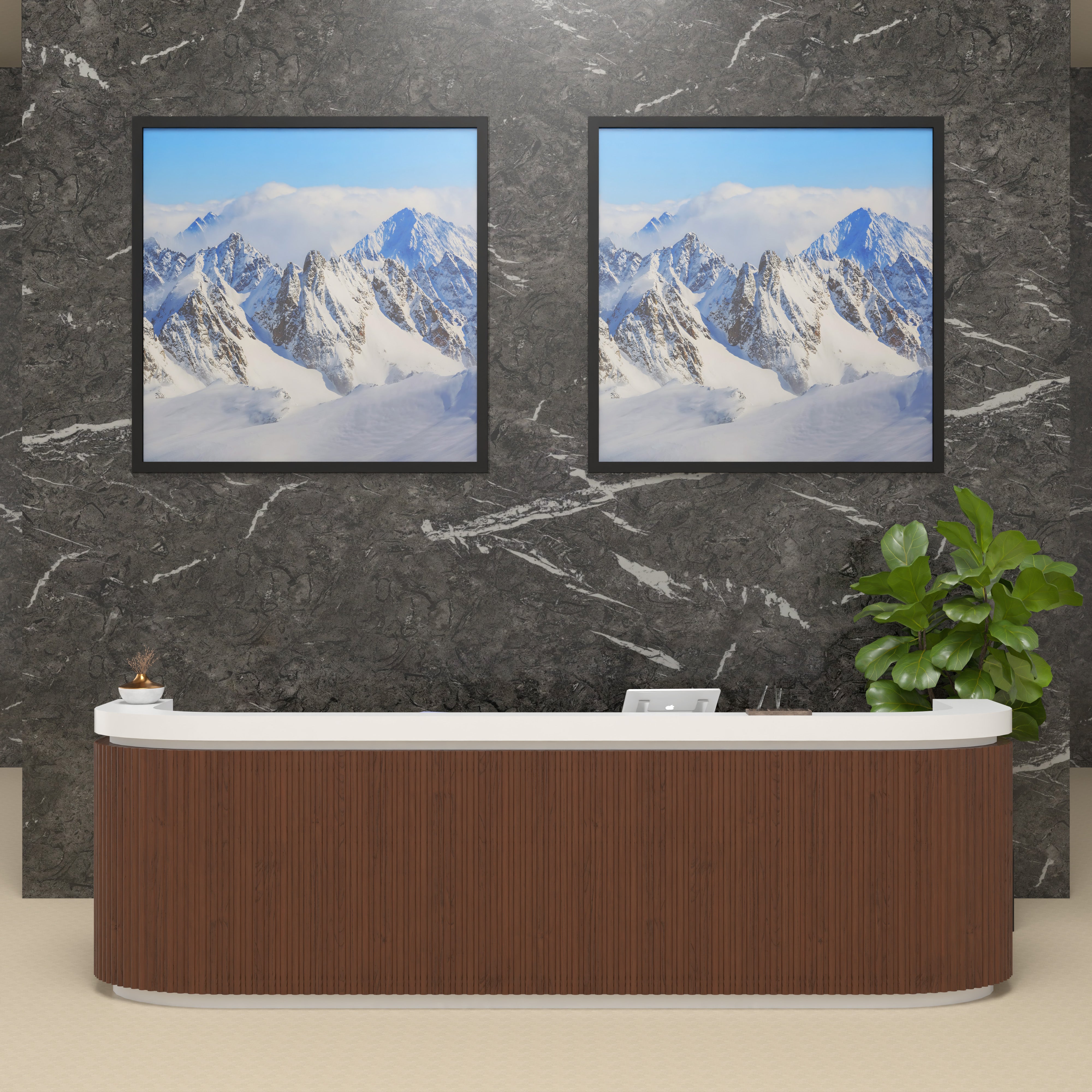 48x48 Marco de Madera