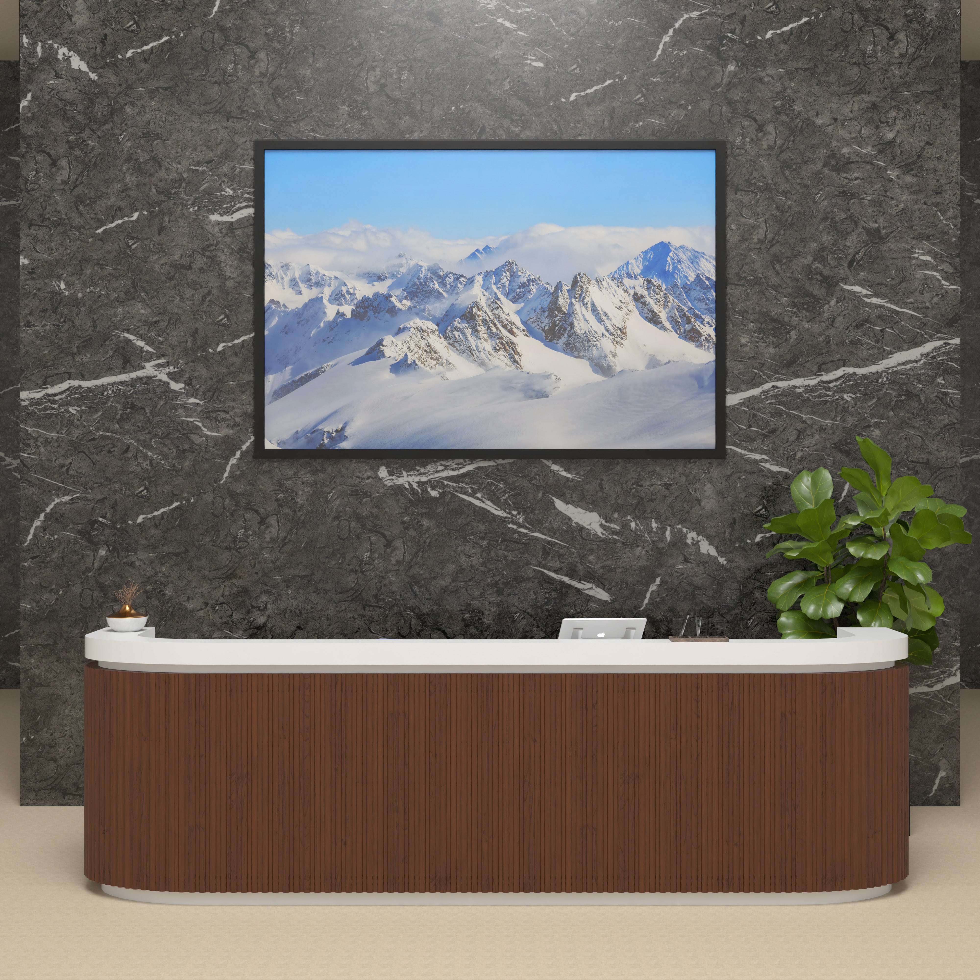 48x72 Marco de Madera