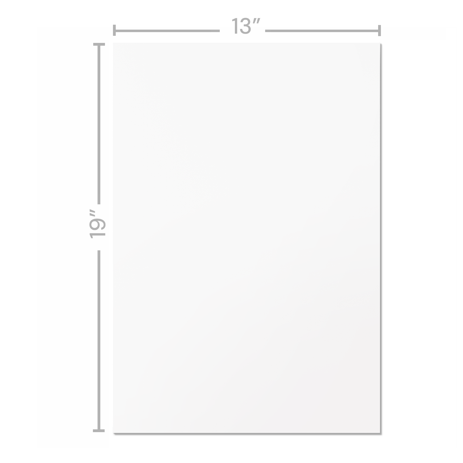 White Mats For Picture Frame - 13x19