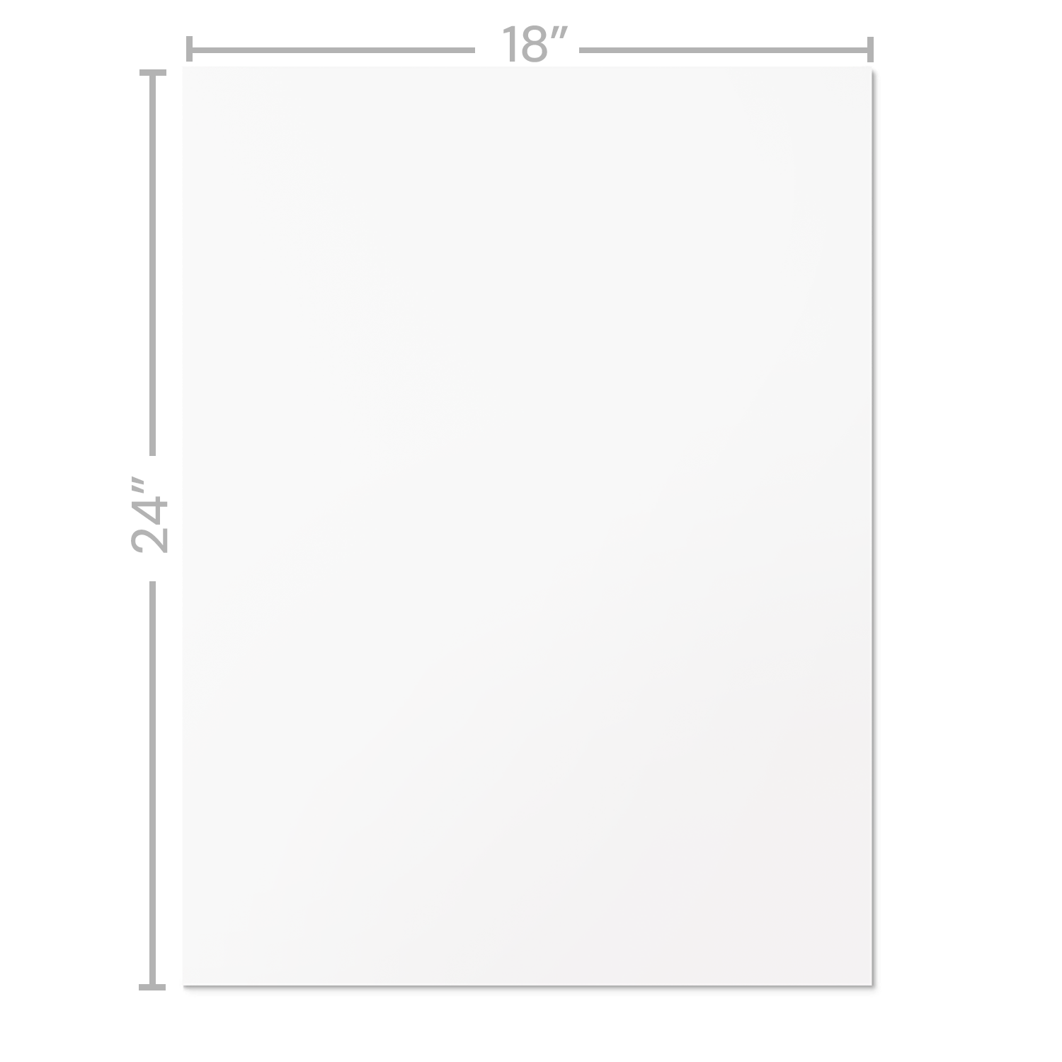 White Mats For Picture Frame - 18x24