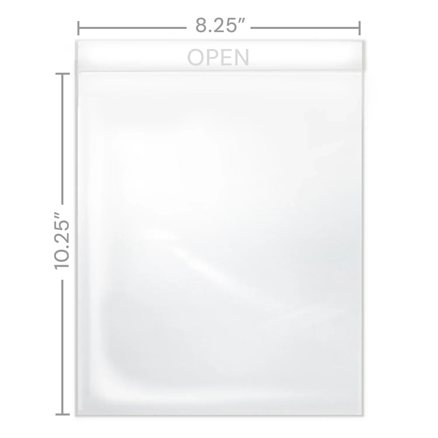 Clear Art Show Bag - 8x10