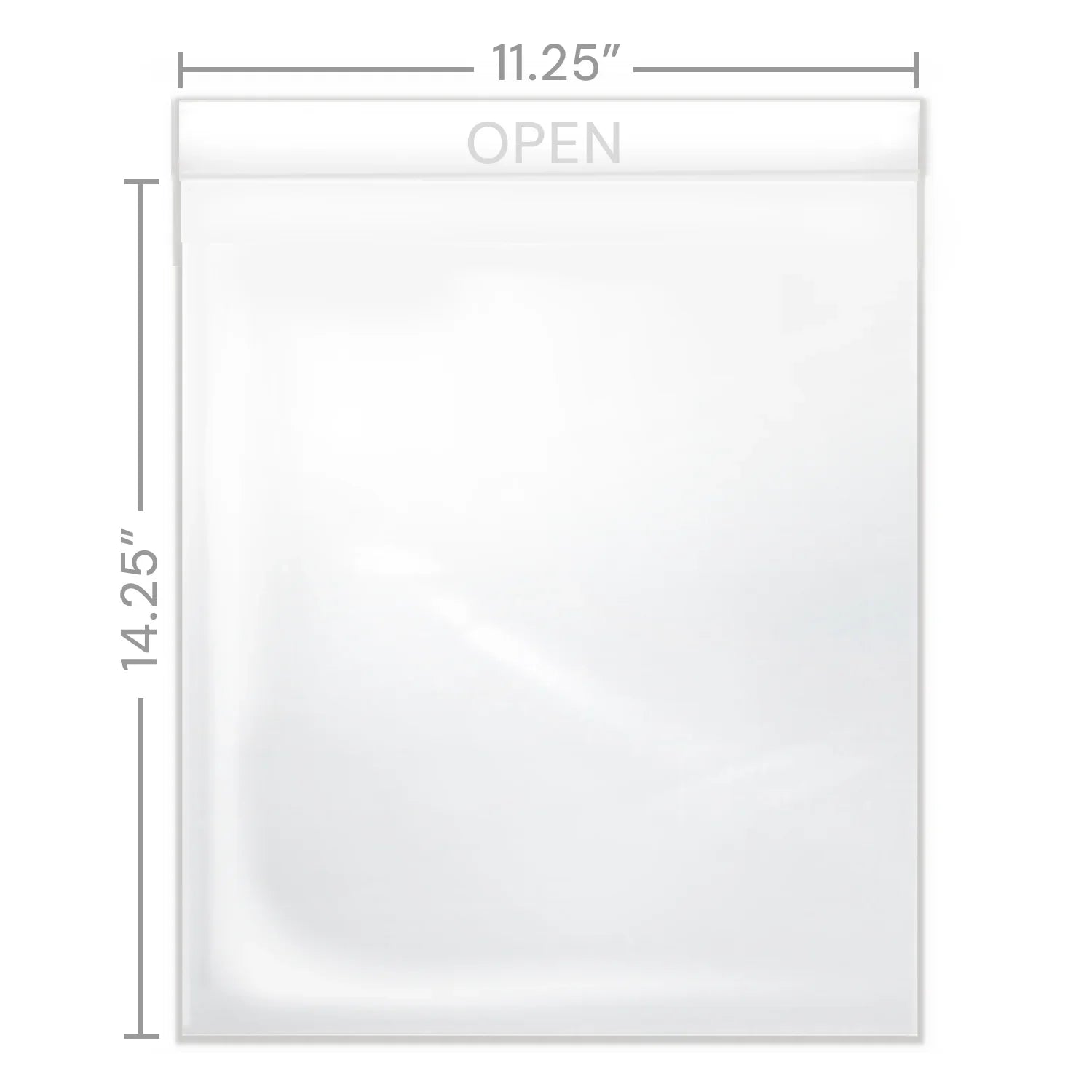 Clear Art Show Bag - 11x14