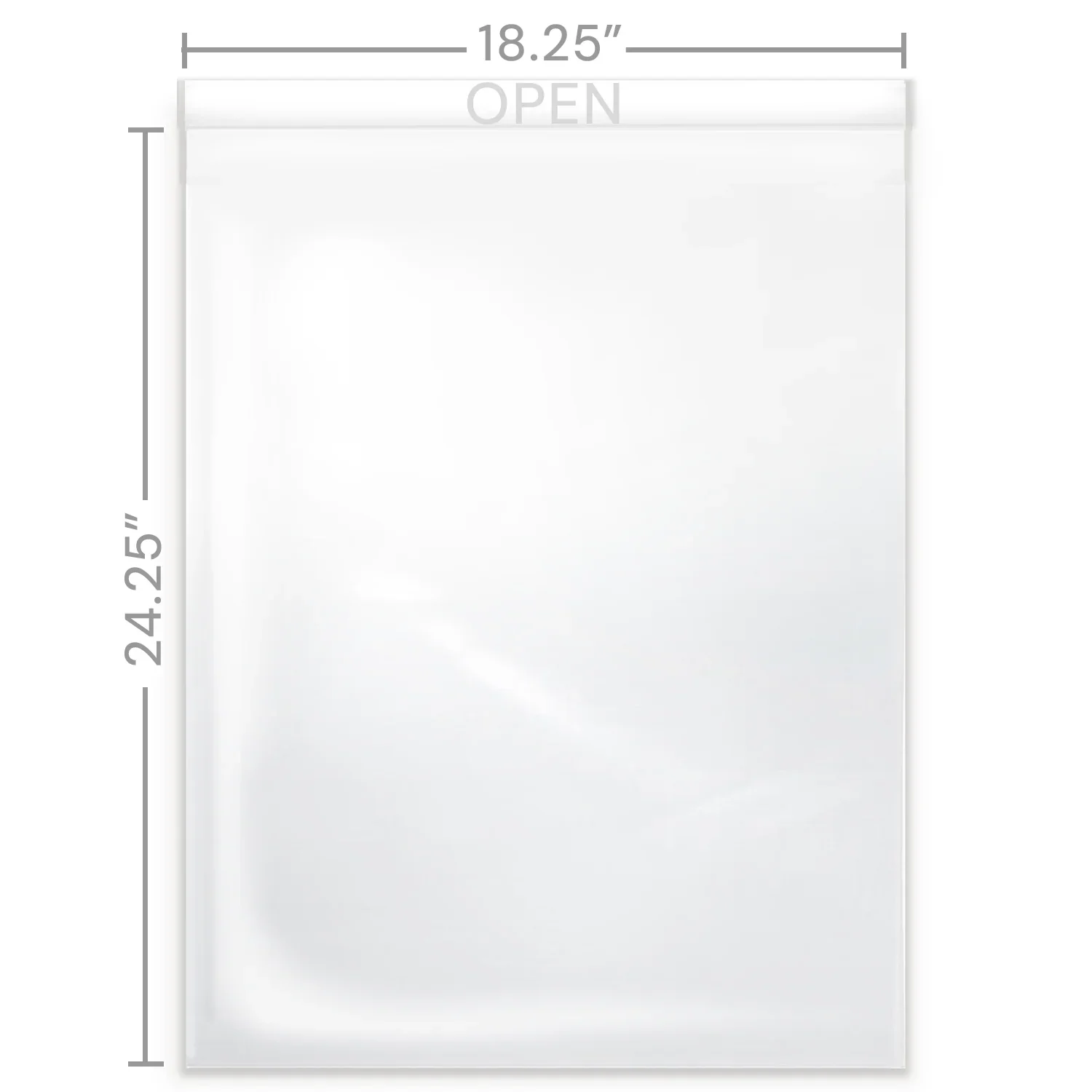 Clear Art Show Bag - 18x24