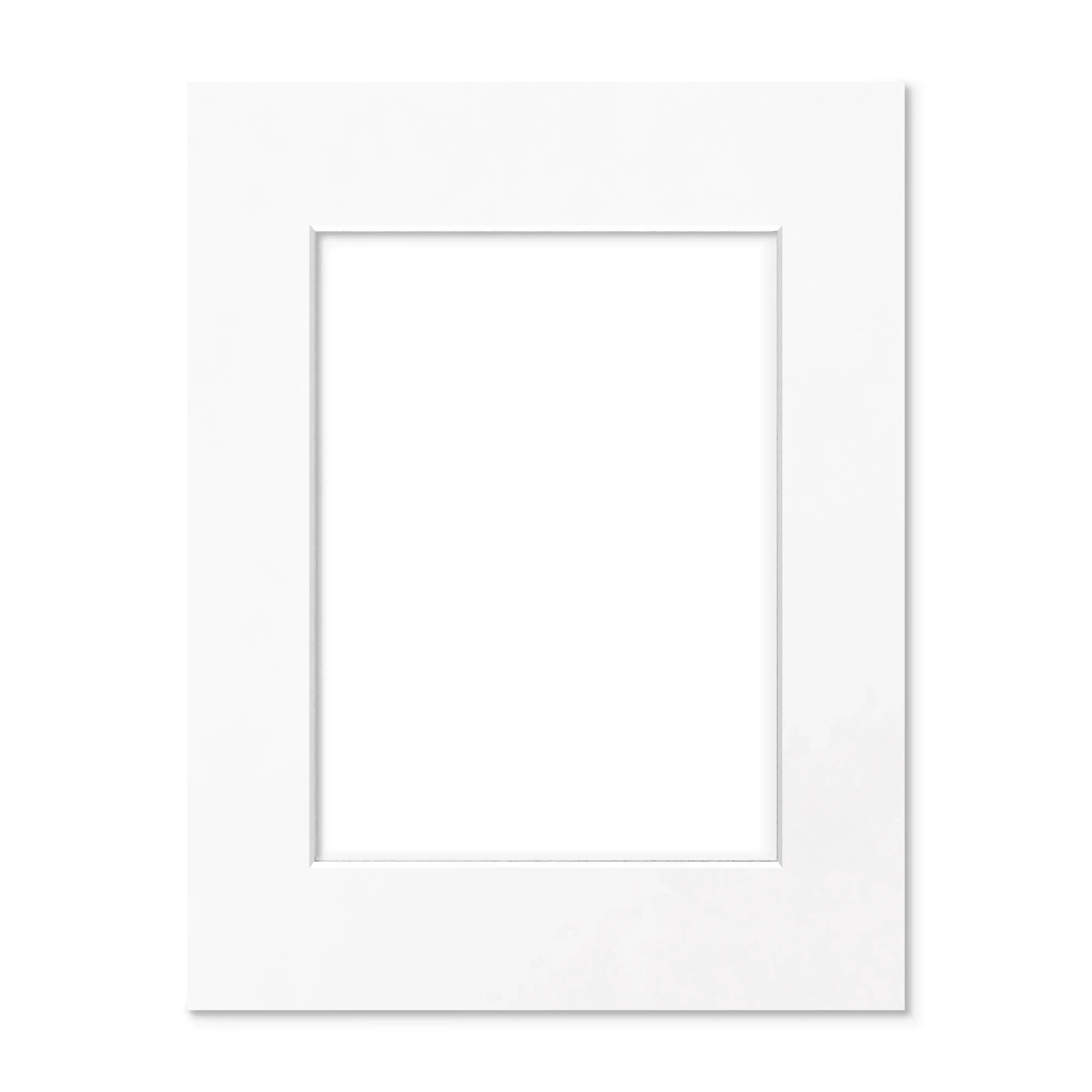 White Mats For Picture Frame - 5x7