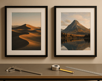 Complete Guide to Selecting the Perfect Frame and Mat Sizes for Your Artwork