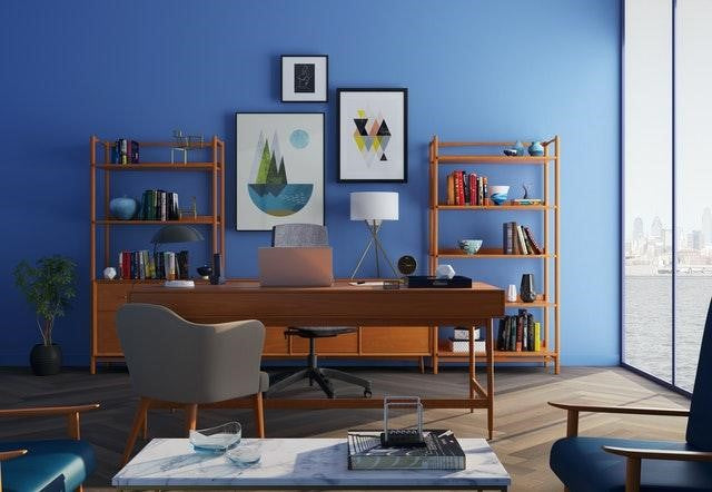 The Subtle Art of Decorating Your Home Office - Frame Amo