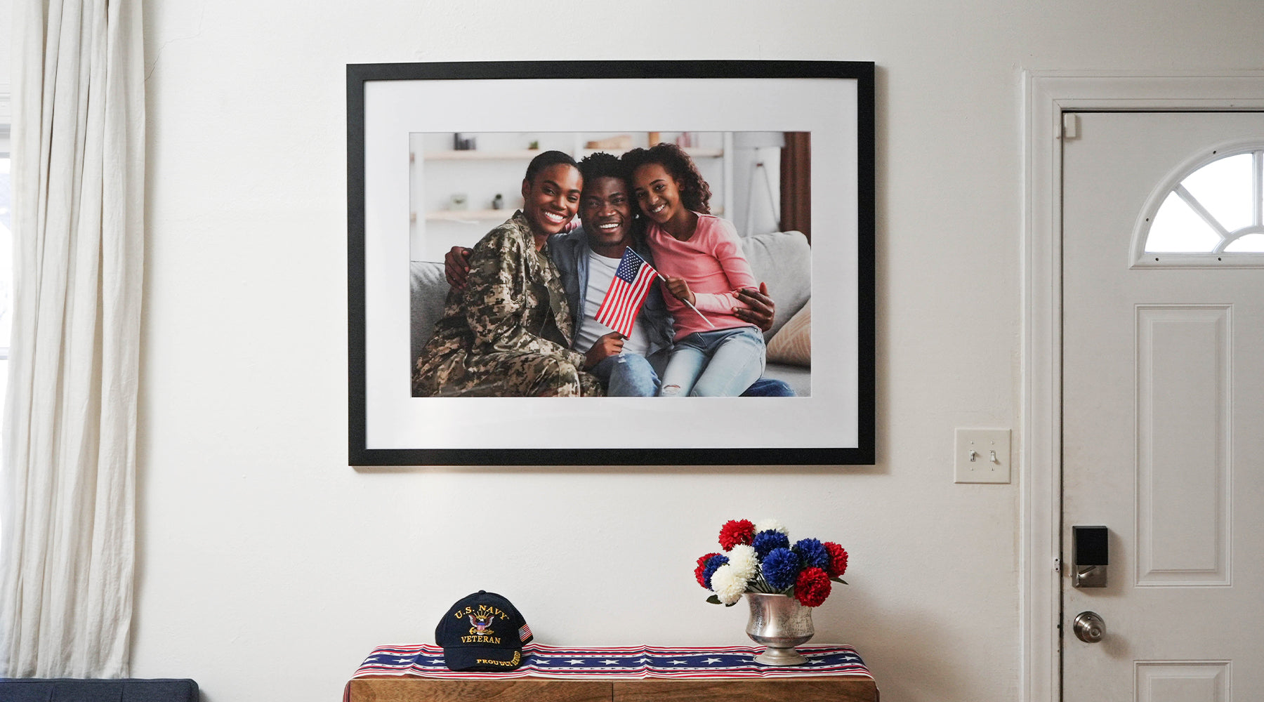Memorial Day Picture Frame Ideas for Family & Military Photos