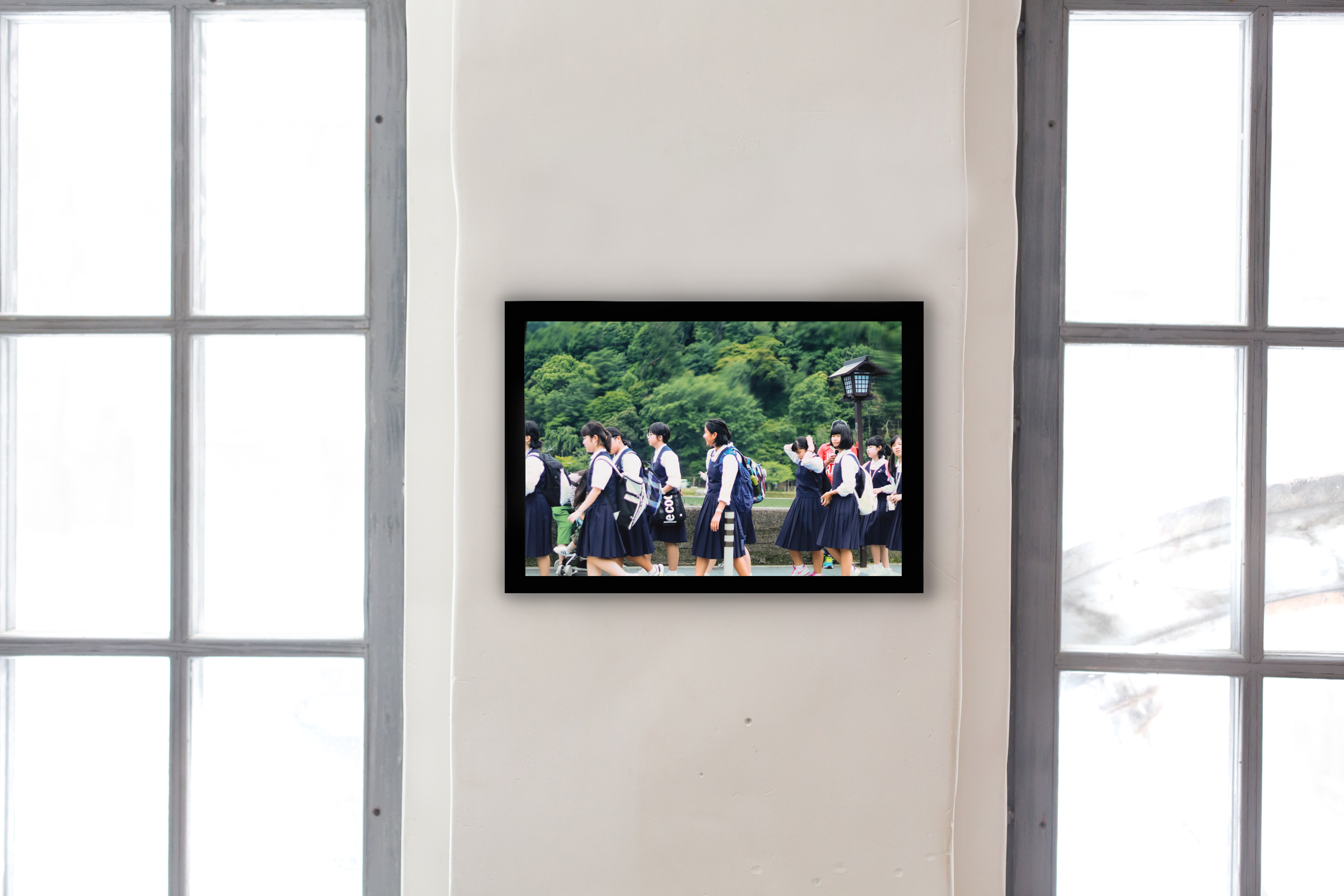 16x20 Modern Picture or Poster Frame, 1 inch Wide Border, Acrylic Front