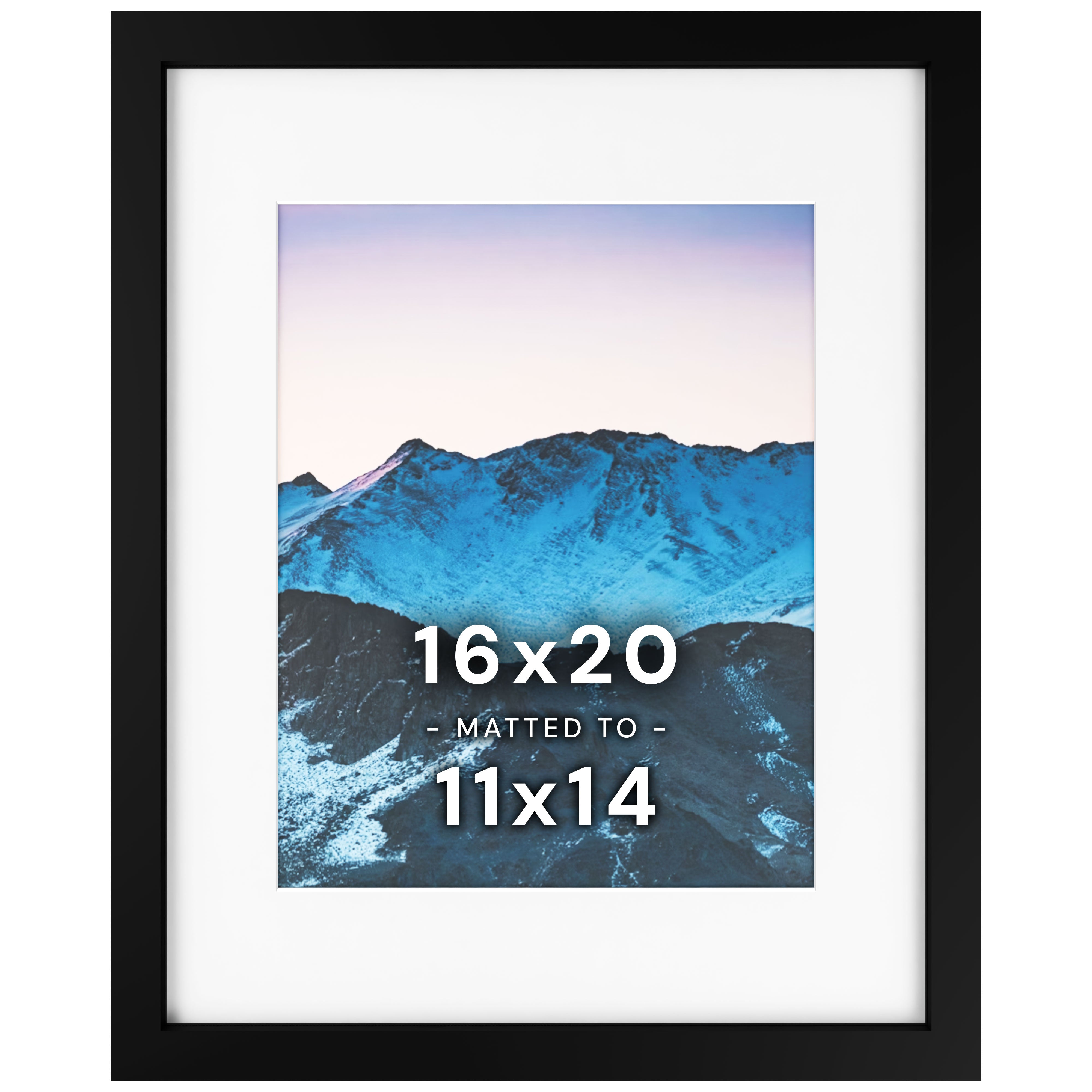 4x6 Marco Foto Madera Mate