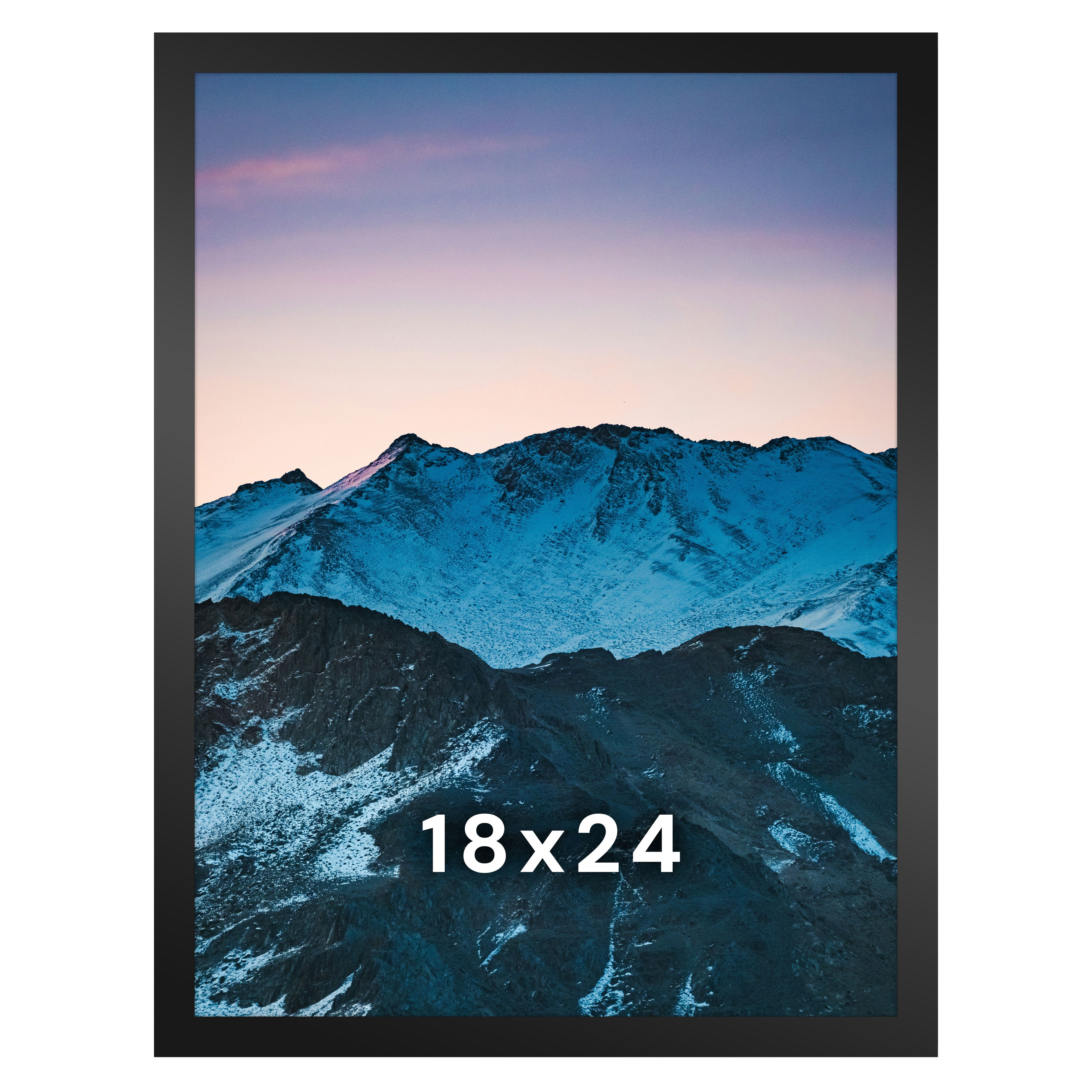 4x6 Marco Foto Madera Mate