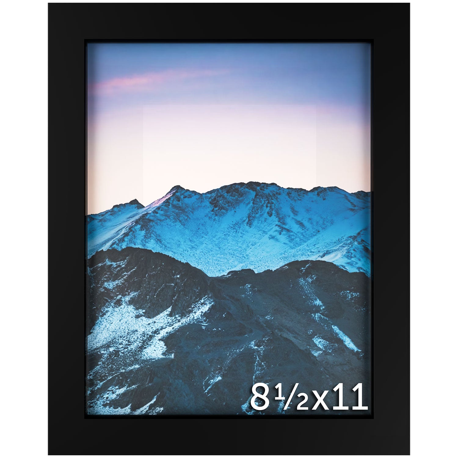 8.5x11 Wood Frame - Studio Series