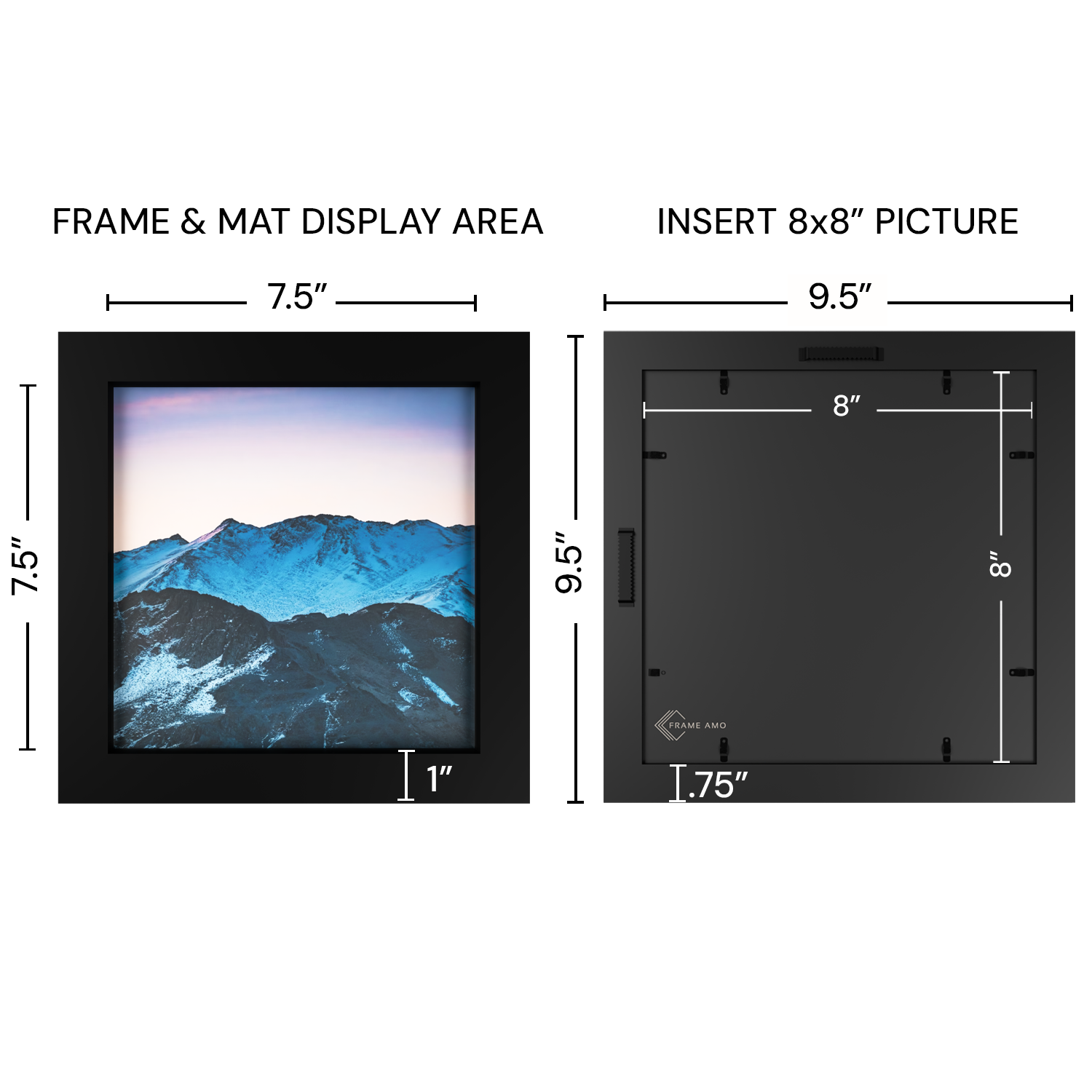 8x8 Wood Frame - Studio Series