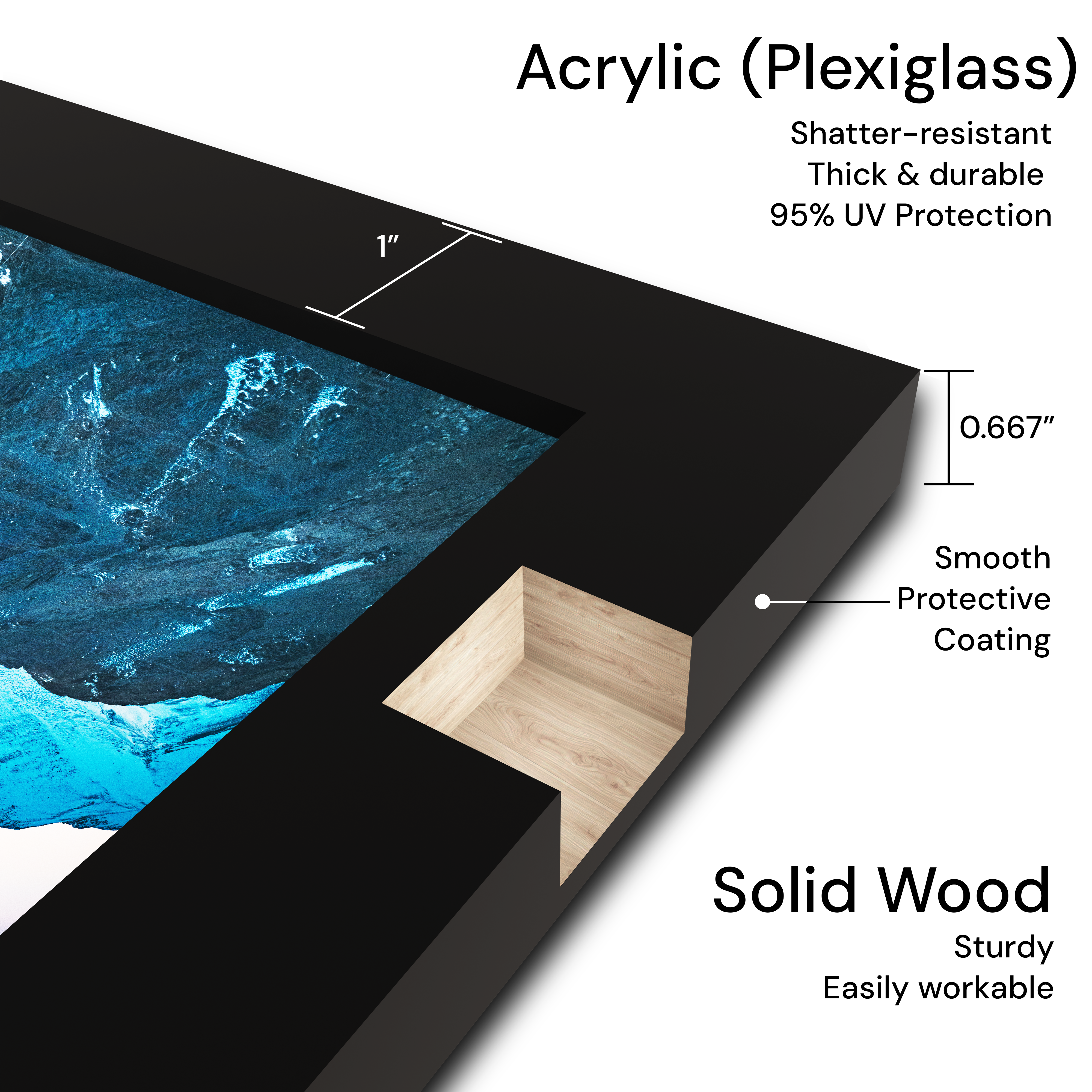 24x30 Wood Frame - Studio Series
