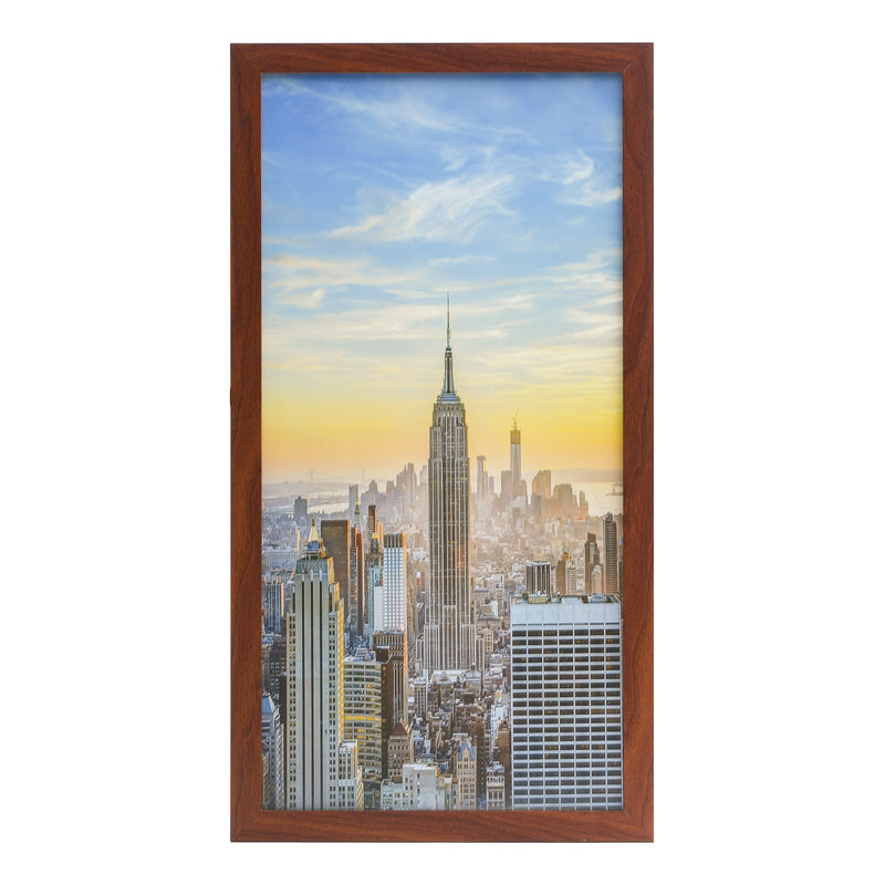 12x24 Modern Picture or Poster Frame, 1 inch Wide Border, Acrylic Front
