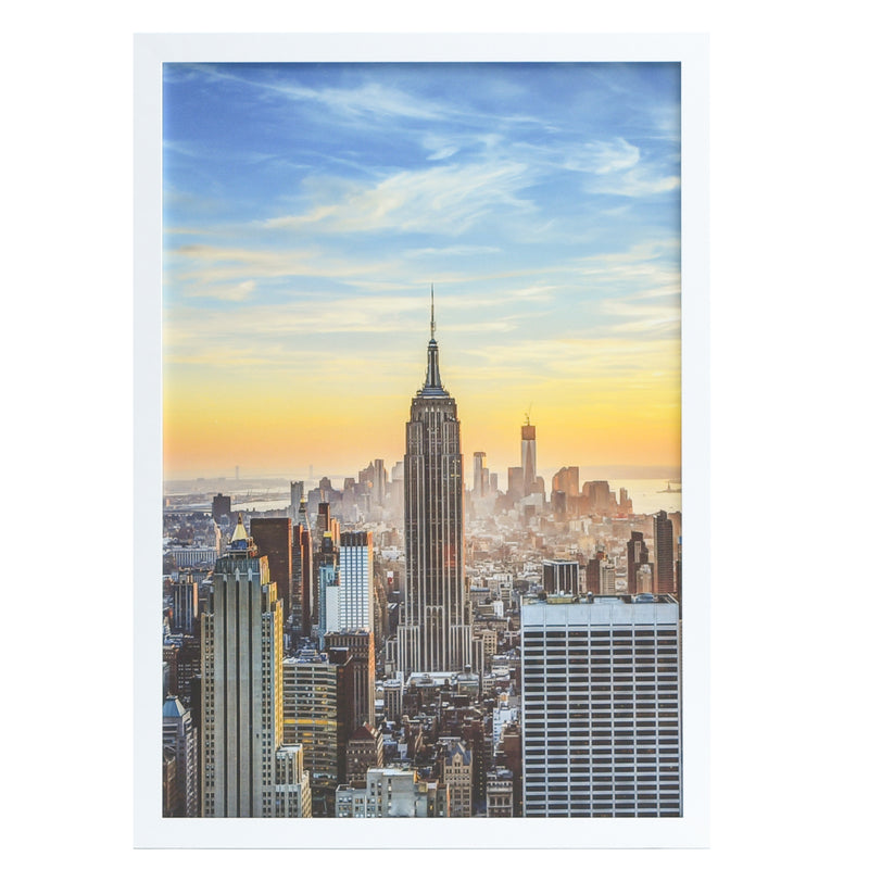 18x26 Modern Picture or Poster Frame, 1 inch Wide Border, Acrylic Front
