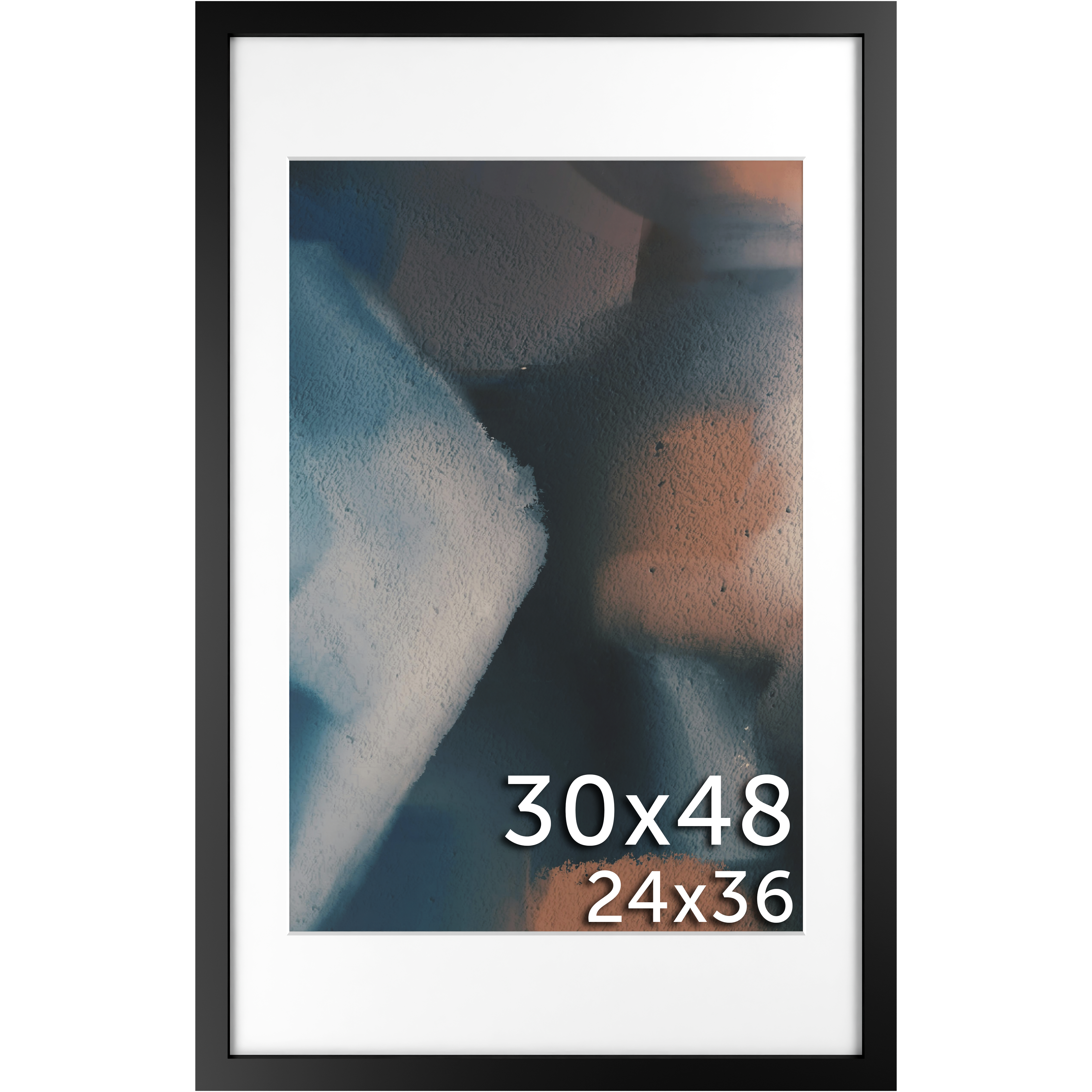 30x48 Matted Frame - Frame Amo
