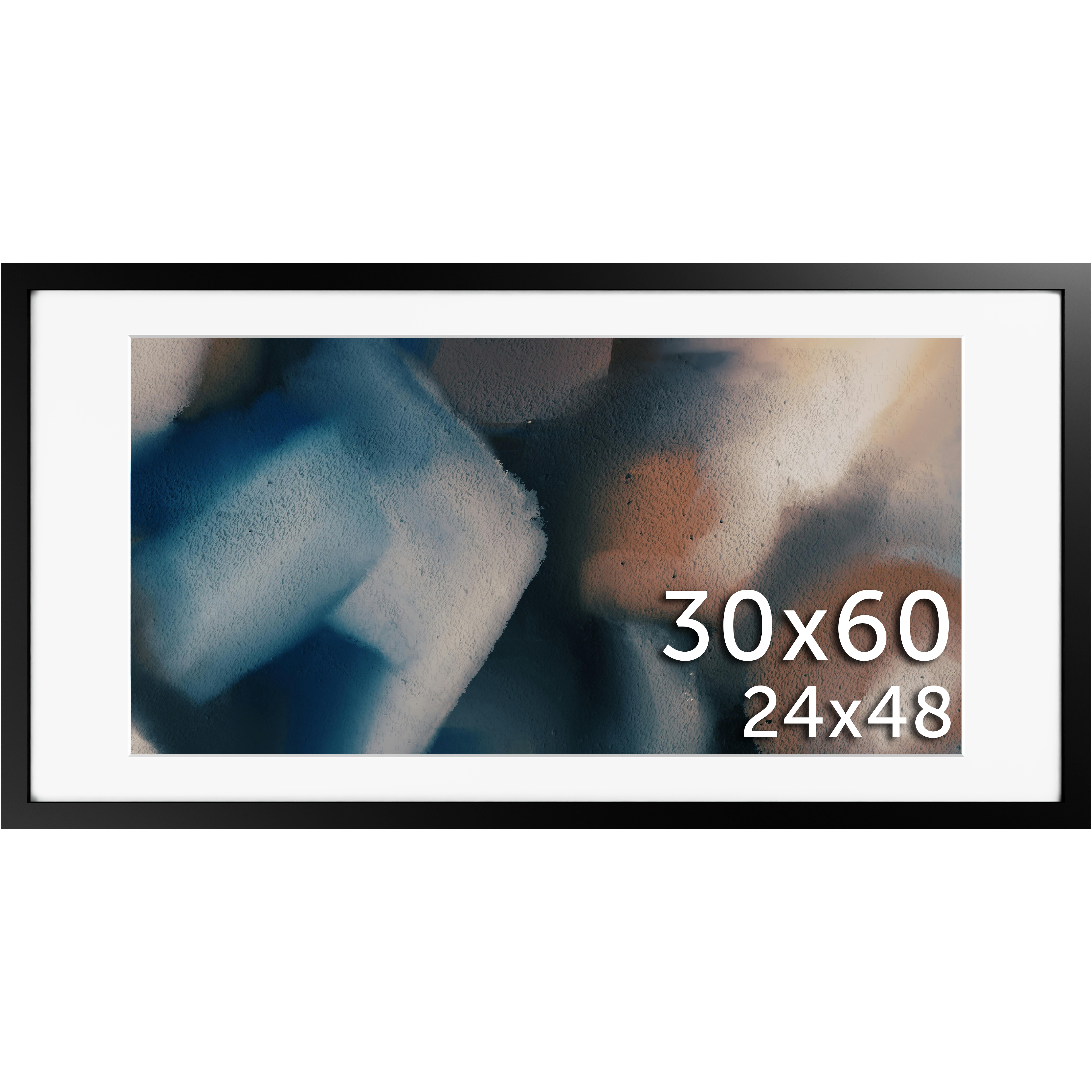 30x60 Matted Frame - Frame Amo