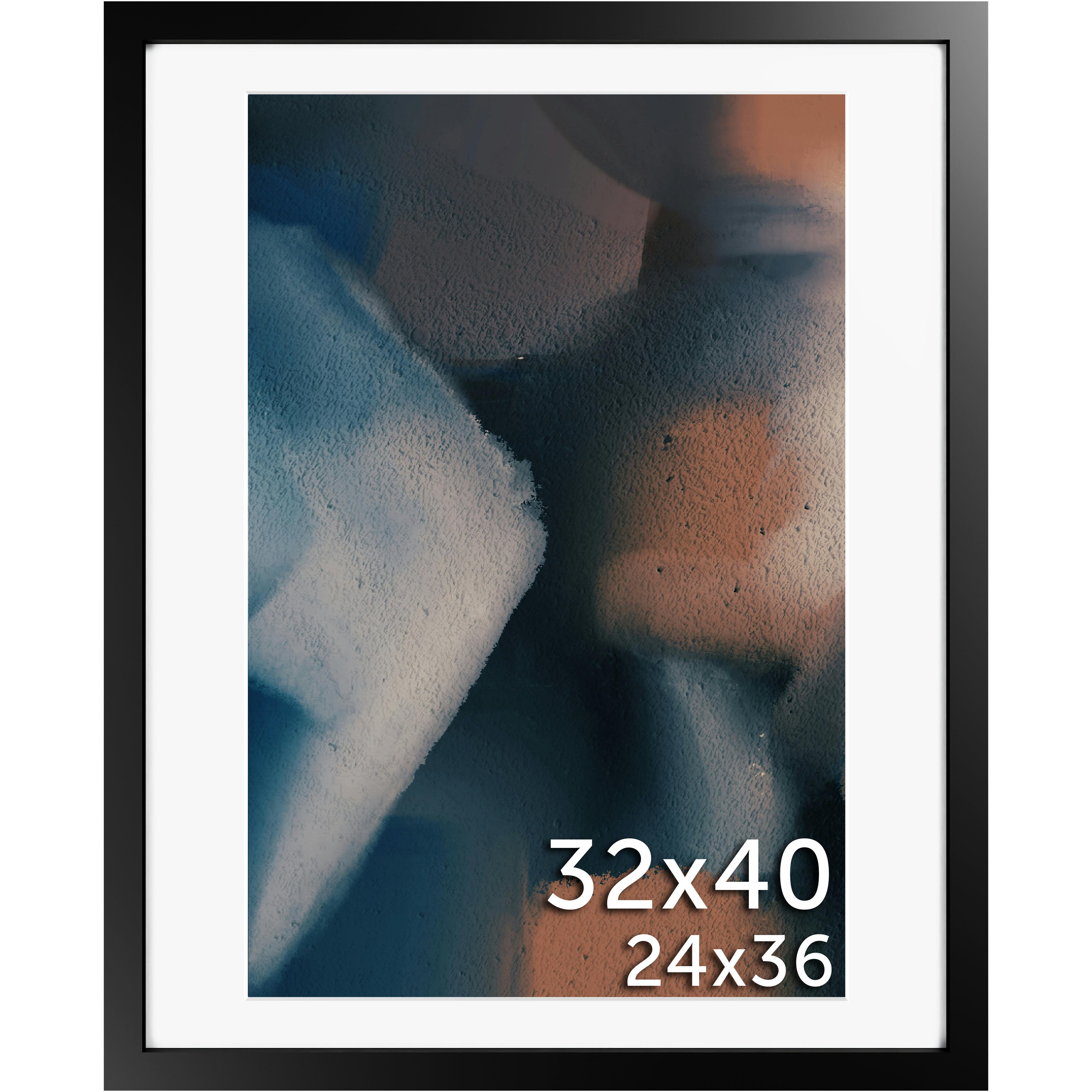 32x40 Matted Frame - Frame Amo