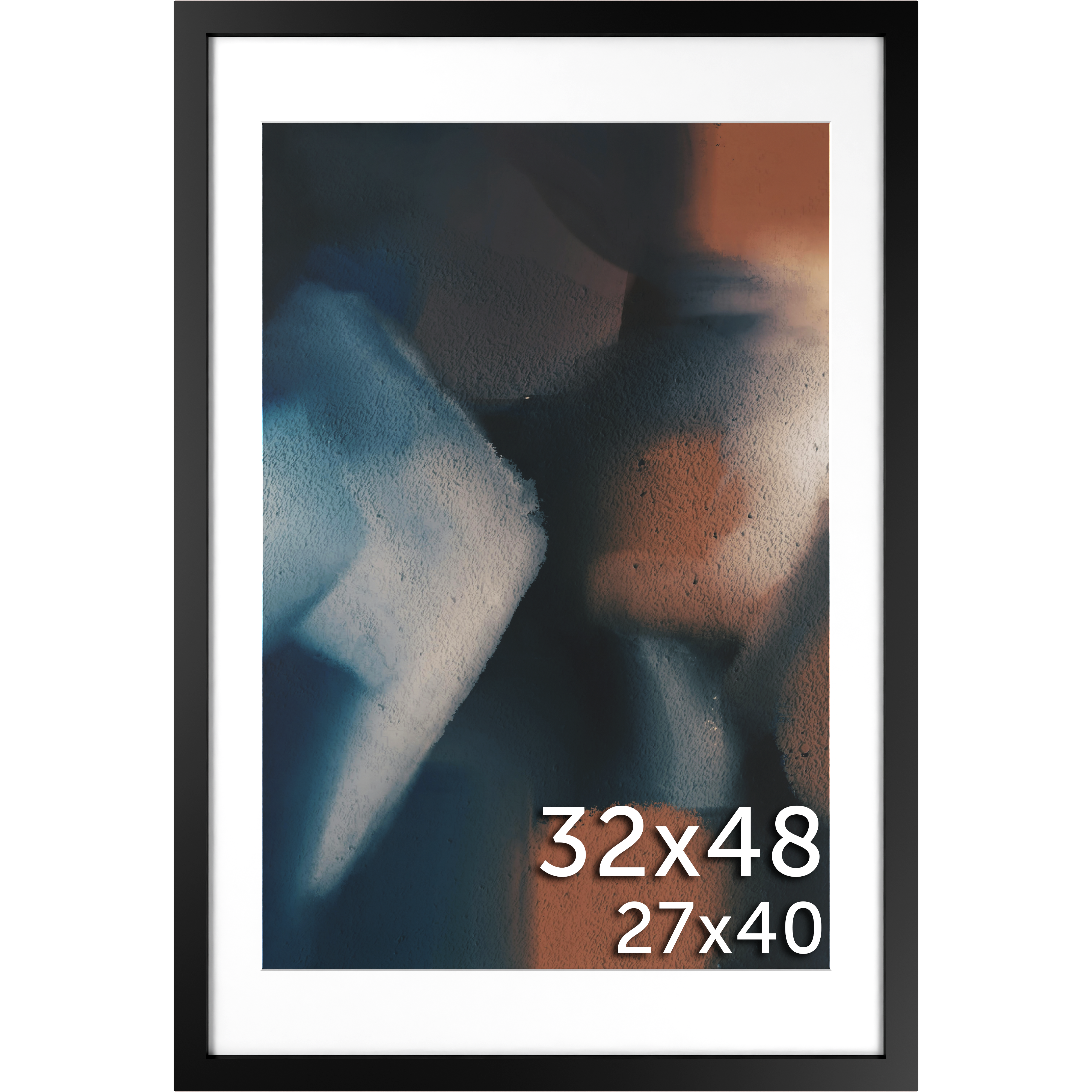 32x48 Matted Frame - Frame Amo