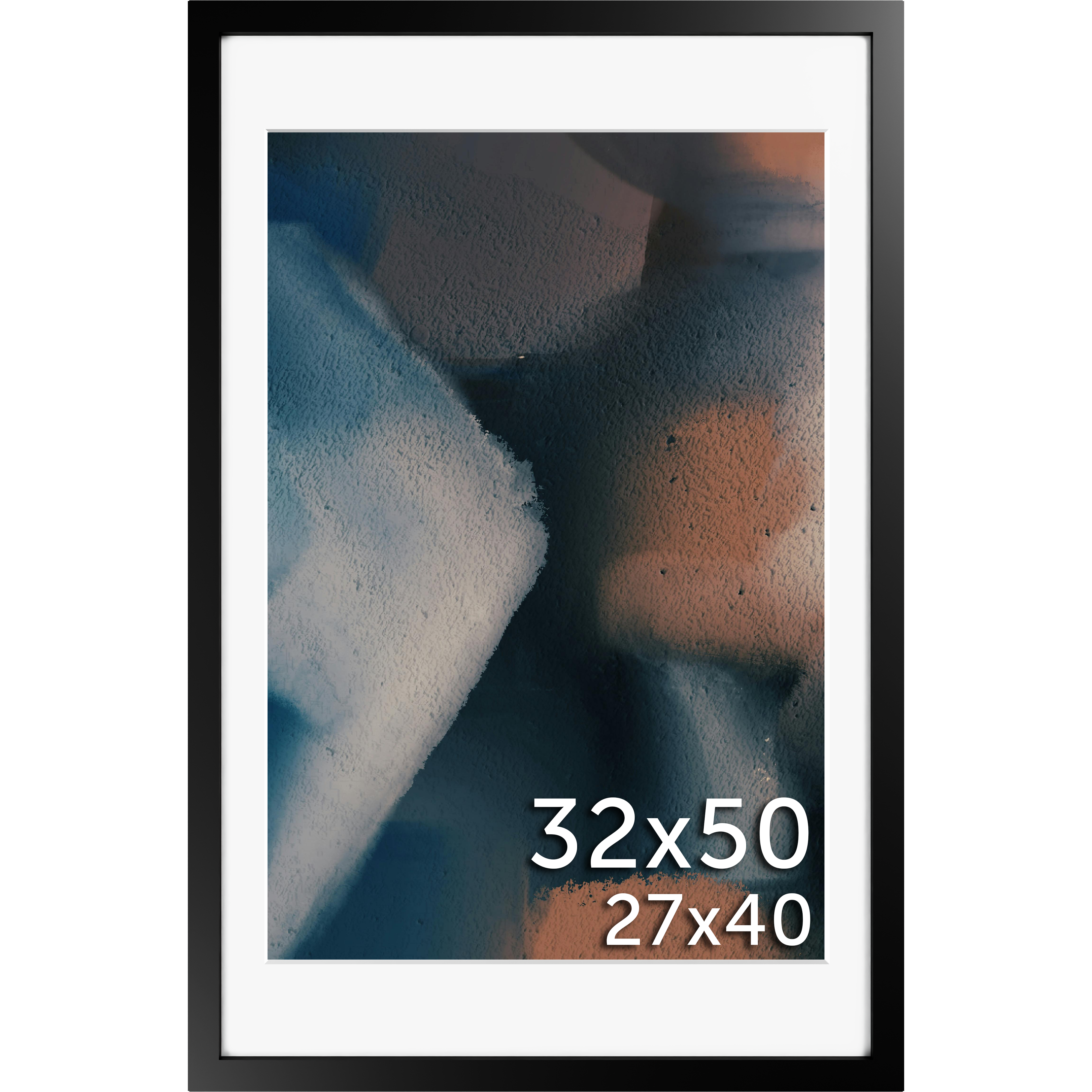 32x50 Matted Frame - Frame Amo