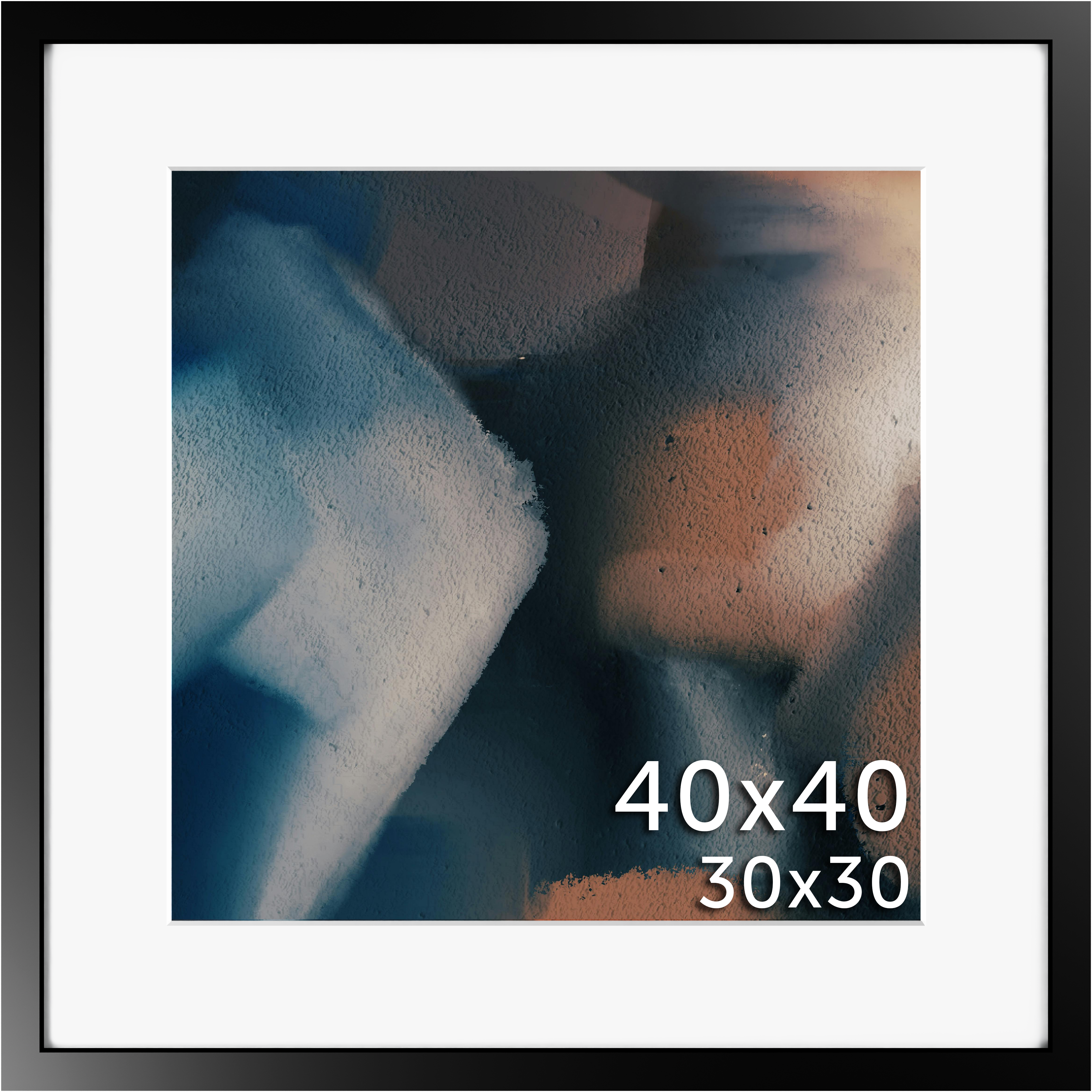 40x40 Matted Frame - Frame Amo