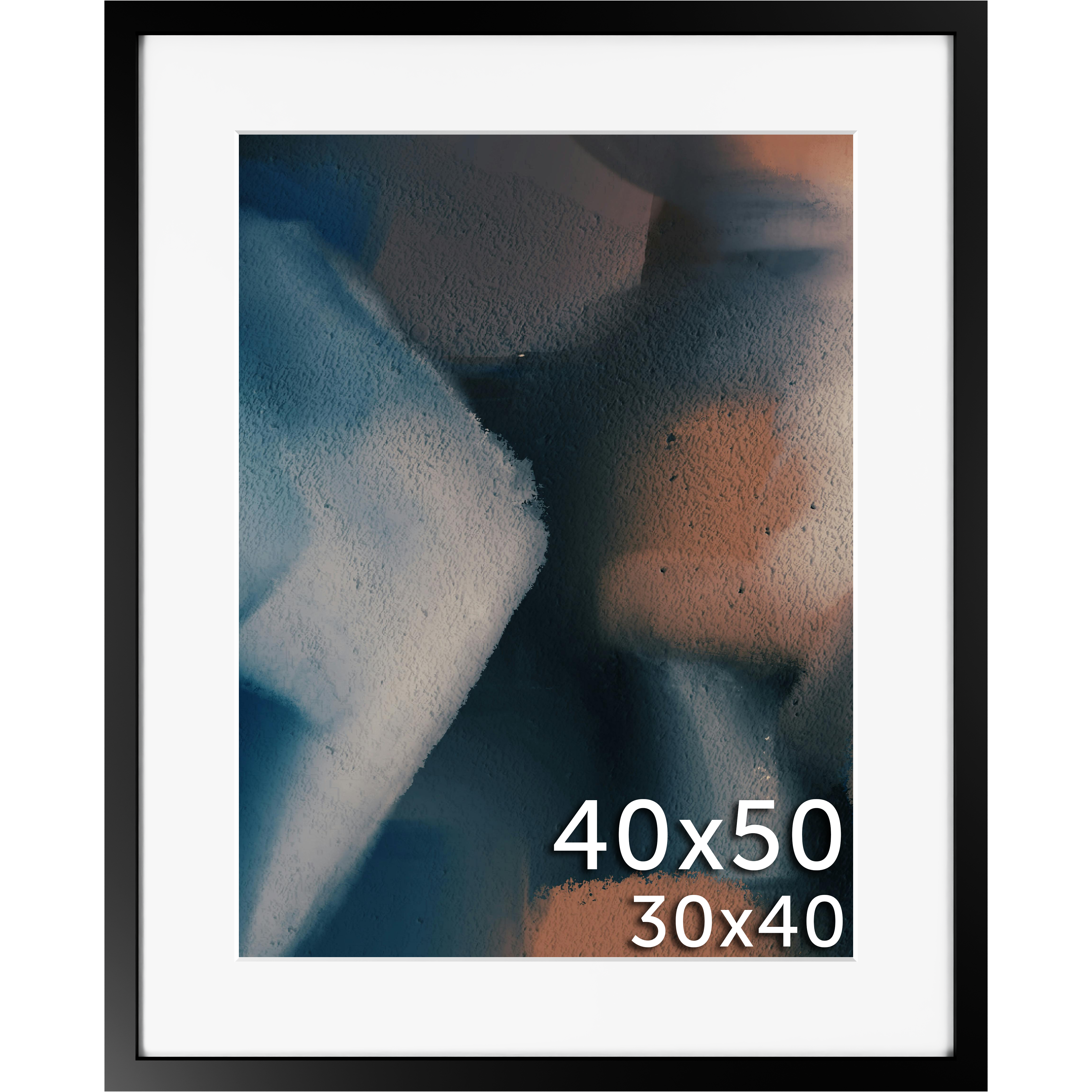 40x50 Matted Frame - Frame Amo