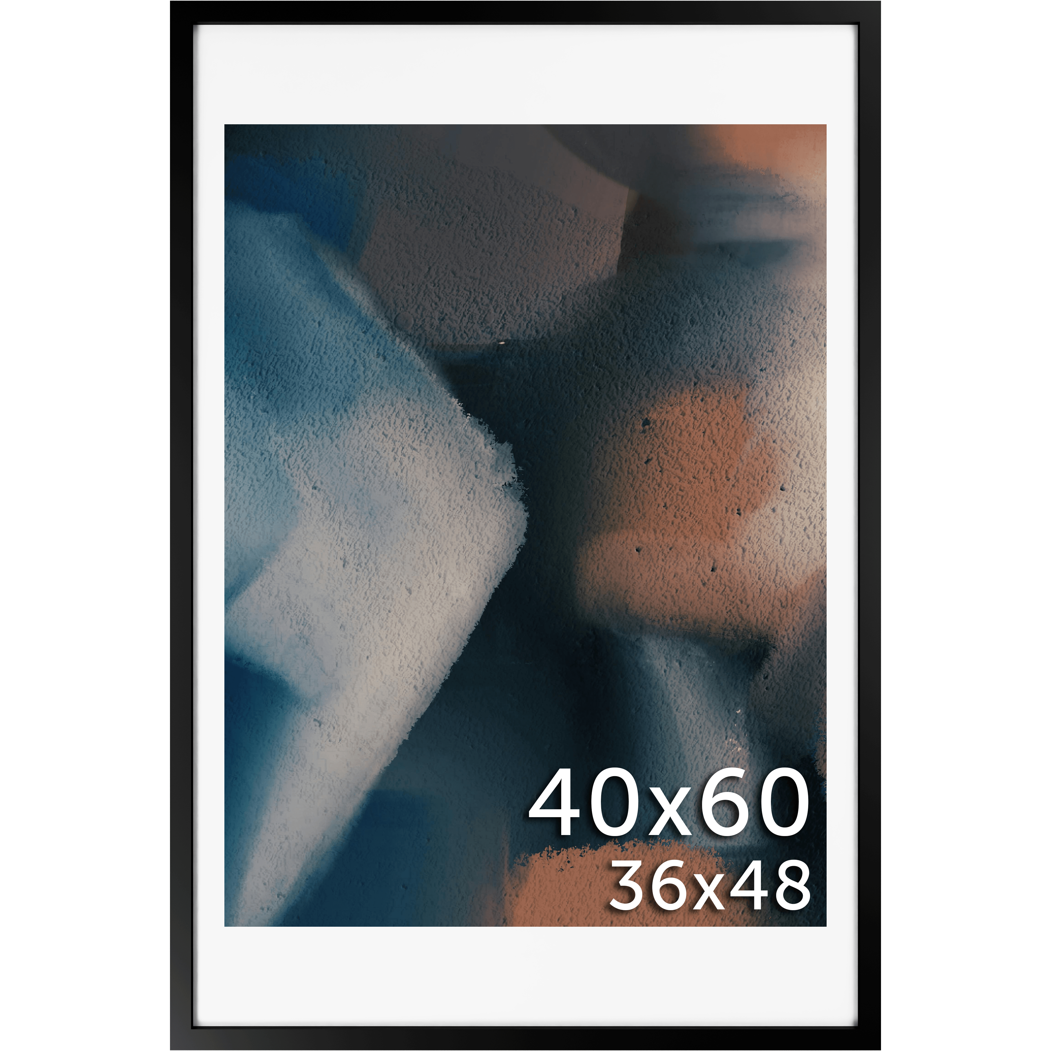 40x60 Matted Frame - Frame Amo