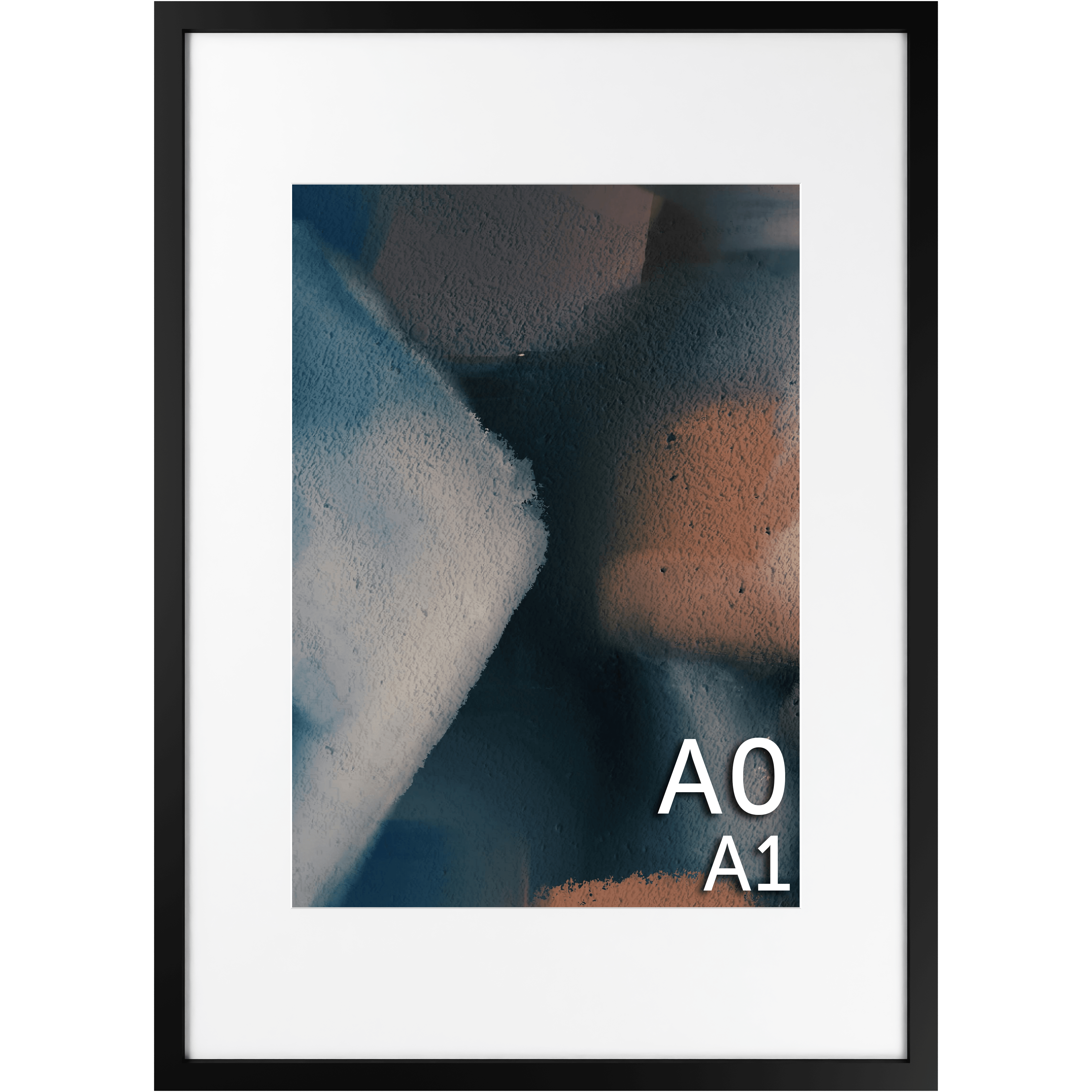 A0 Matted Frame - Frame Amo