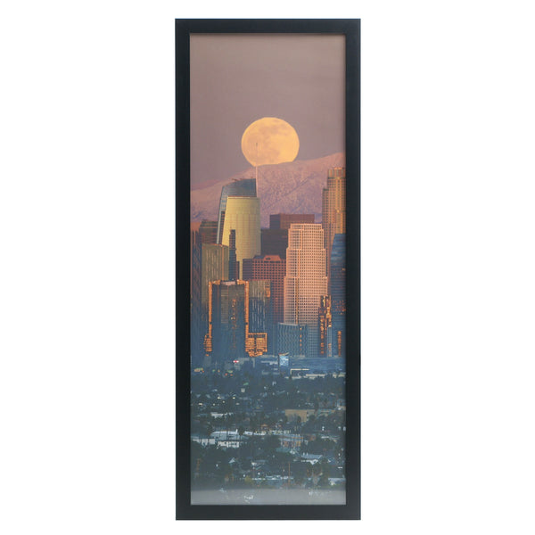 13.5x40 Modern Poster Frame, 1.25 Inch Wide and 1 Inch Thick Border, Acrylic Front
