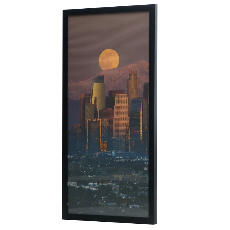 20x40 Modern Poster Frame, 1.25 Inch Wide and 1 Inch Thick Border, Acrylic Front