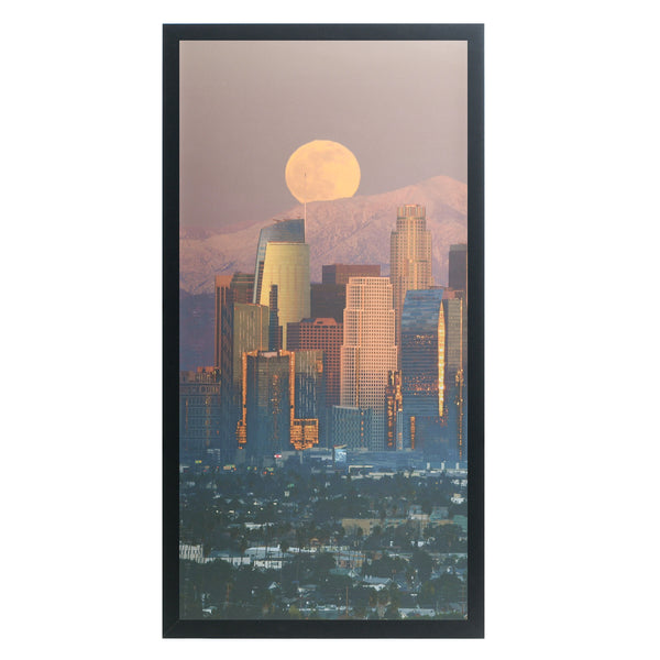 20x40 Modern Poster Frame, 1.25 Inch Wide and 1 Inch Thick Border, Acrylic Front