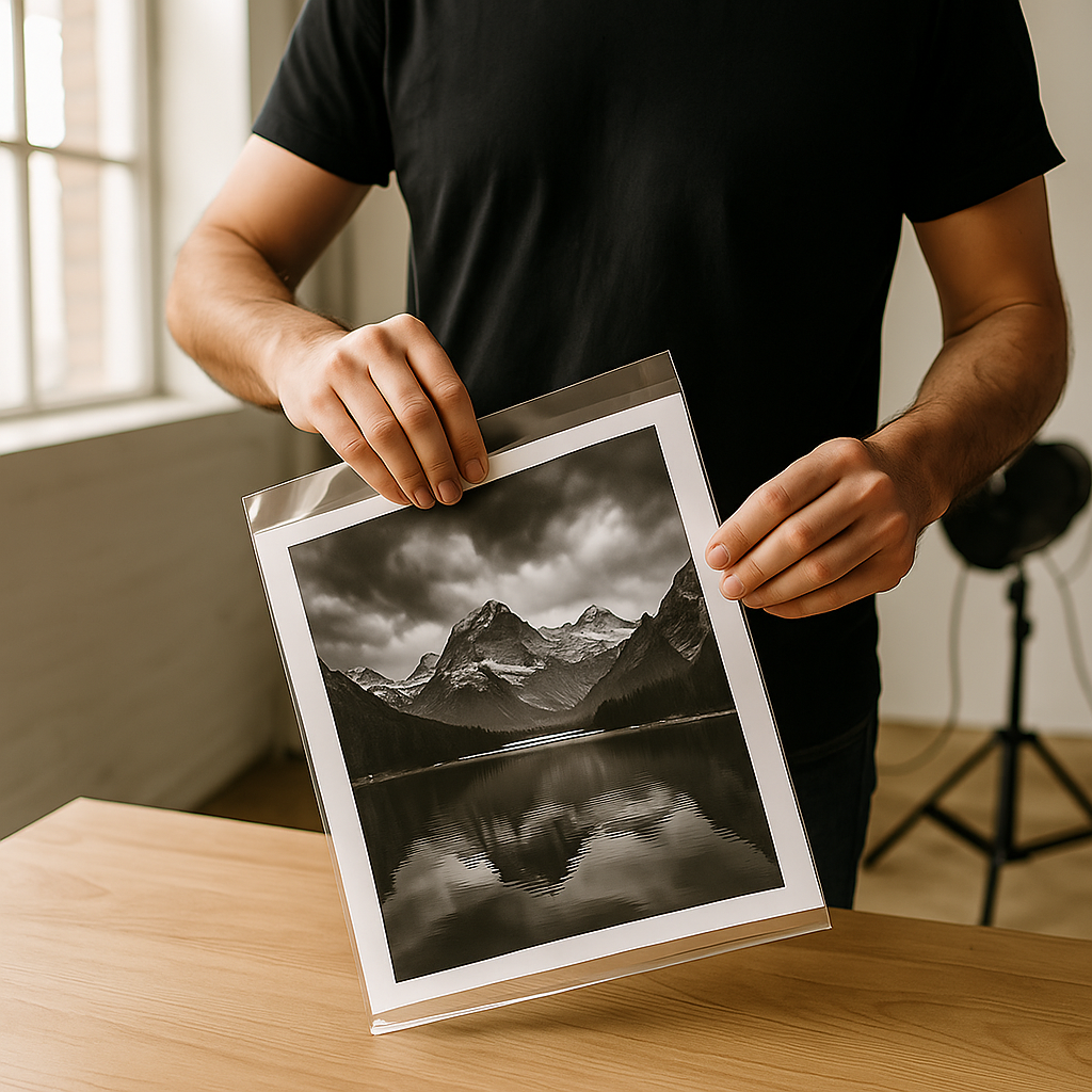 Clear Art Show Bag - 8x10