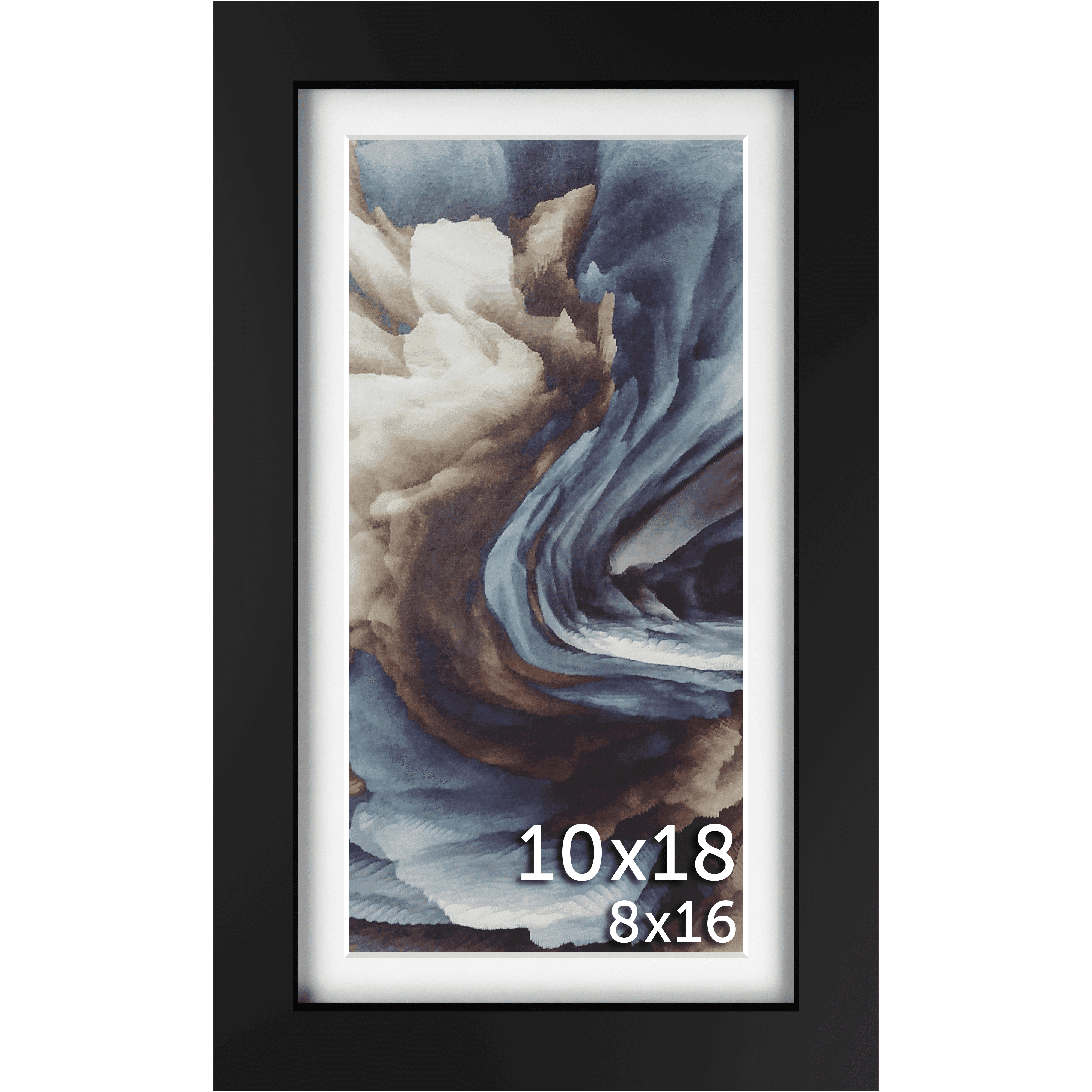 10x18 Matted Frame - Frame Amo
