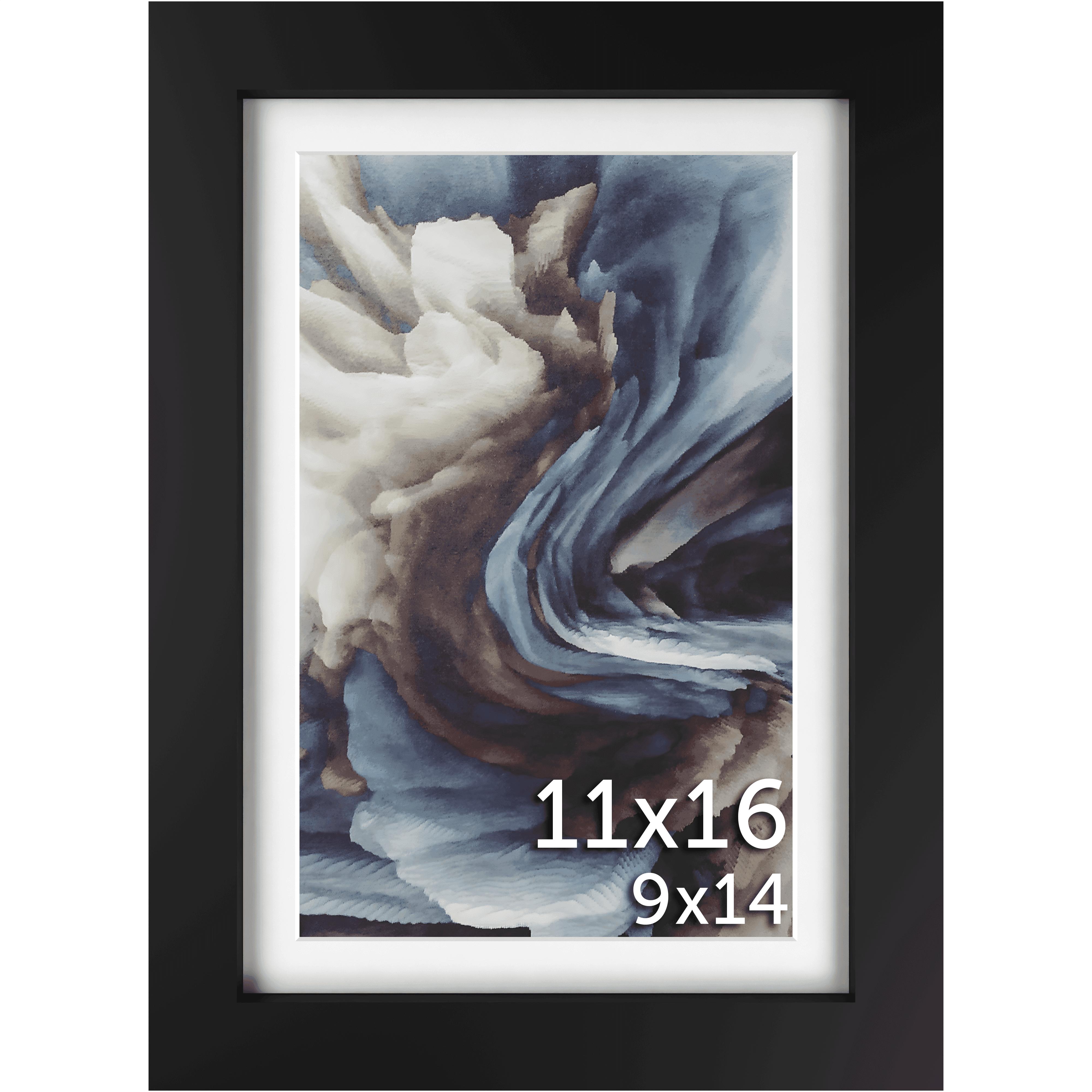 11x16 Matted Frame - Frame Amo