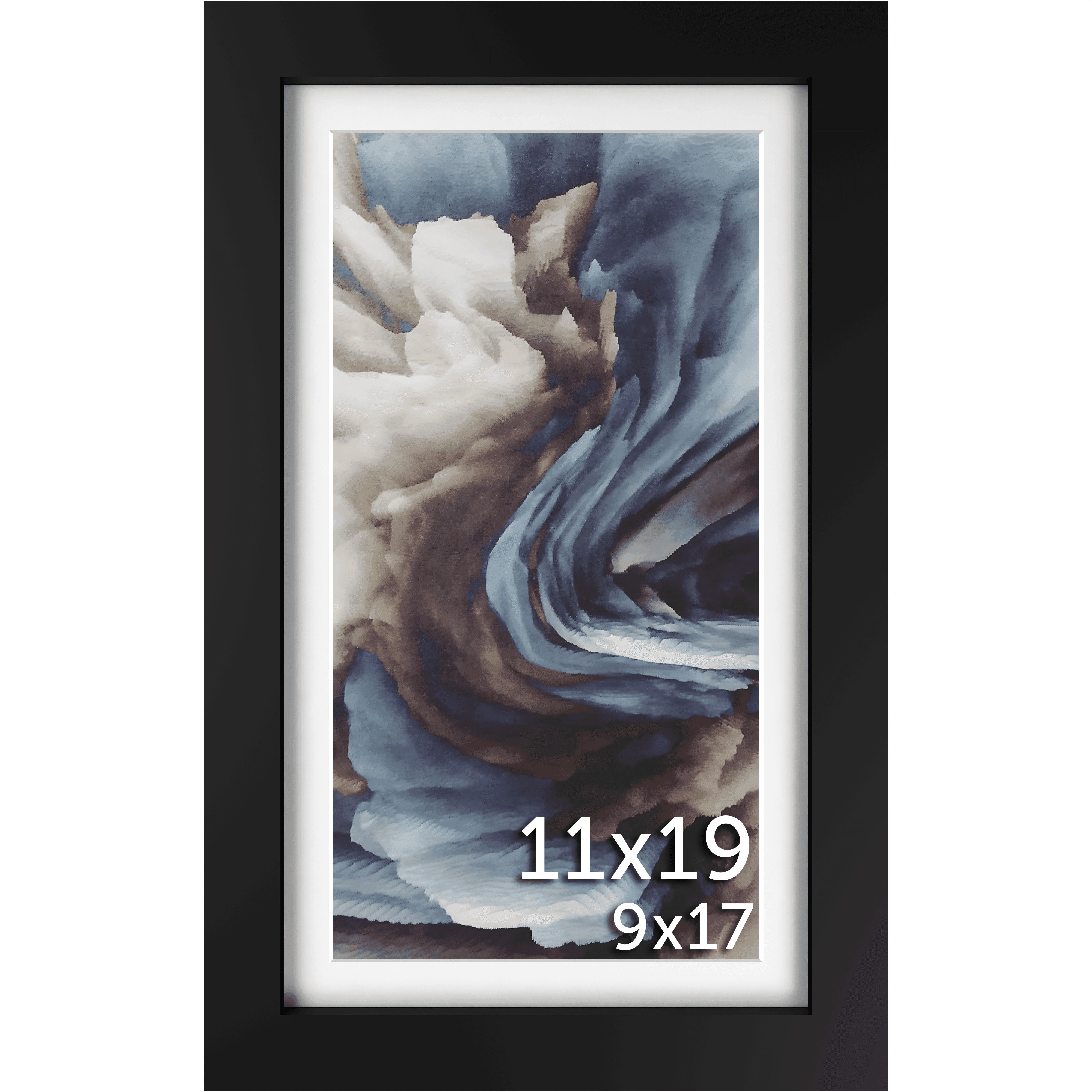 11x19 Matted Frame - Frame Amo