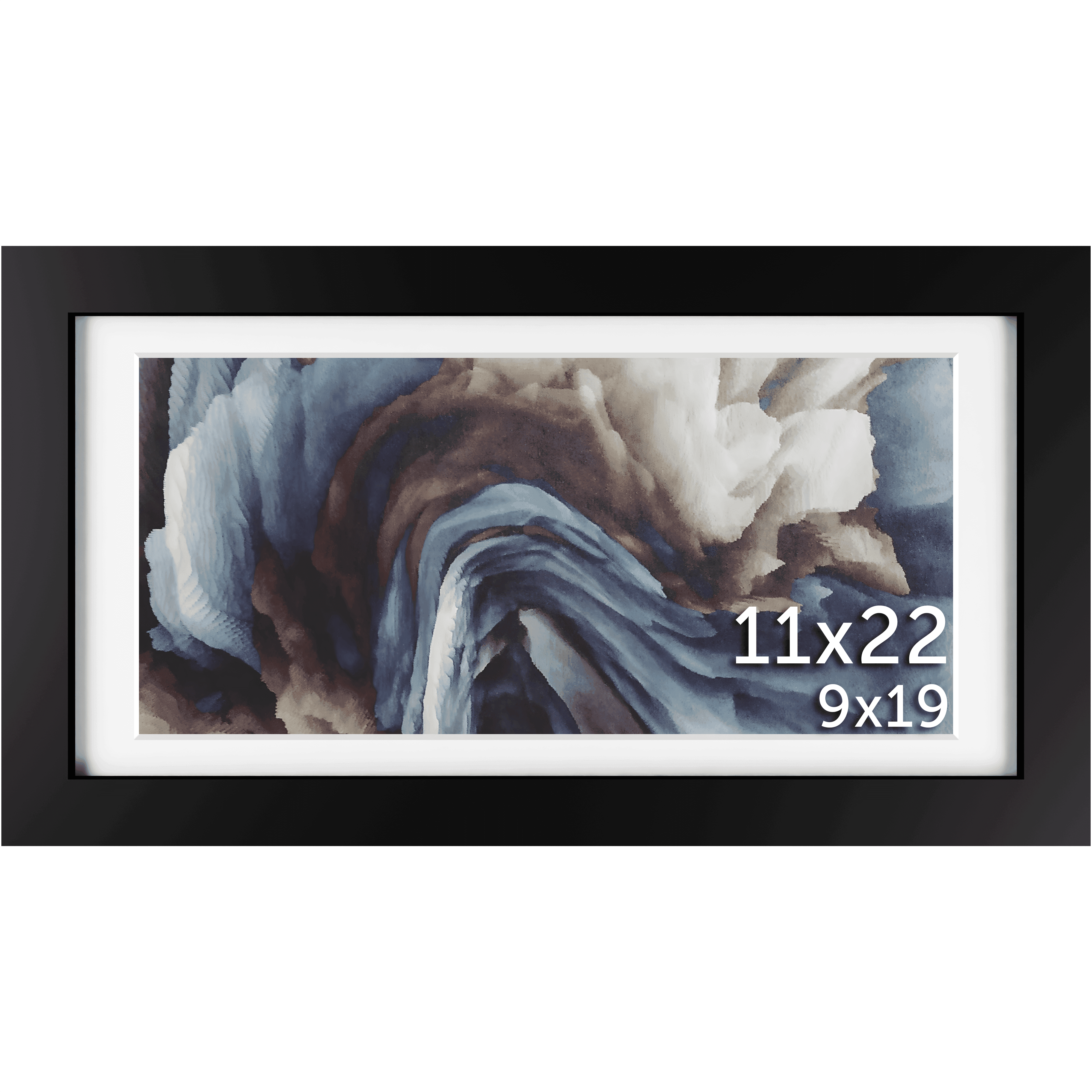 11x22 Matted Frame - Frame Amo