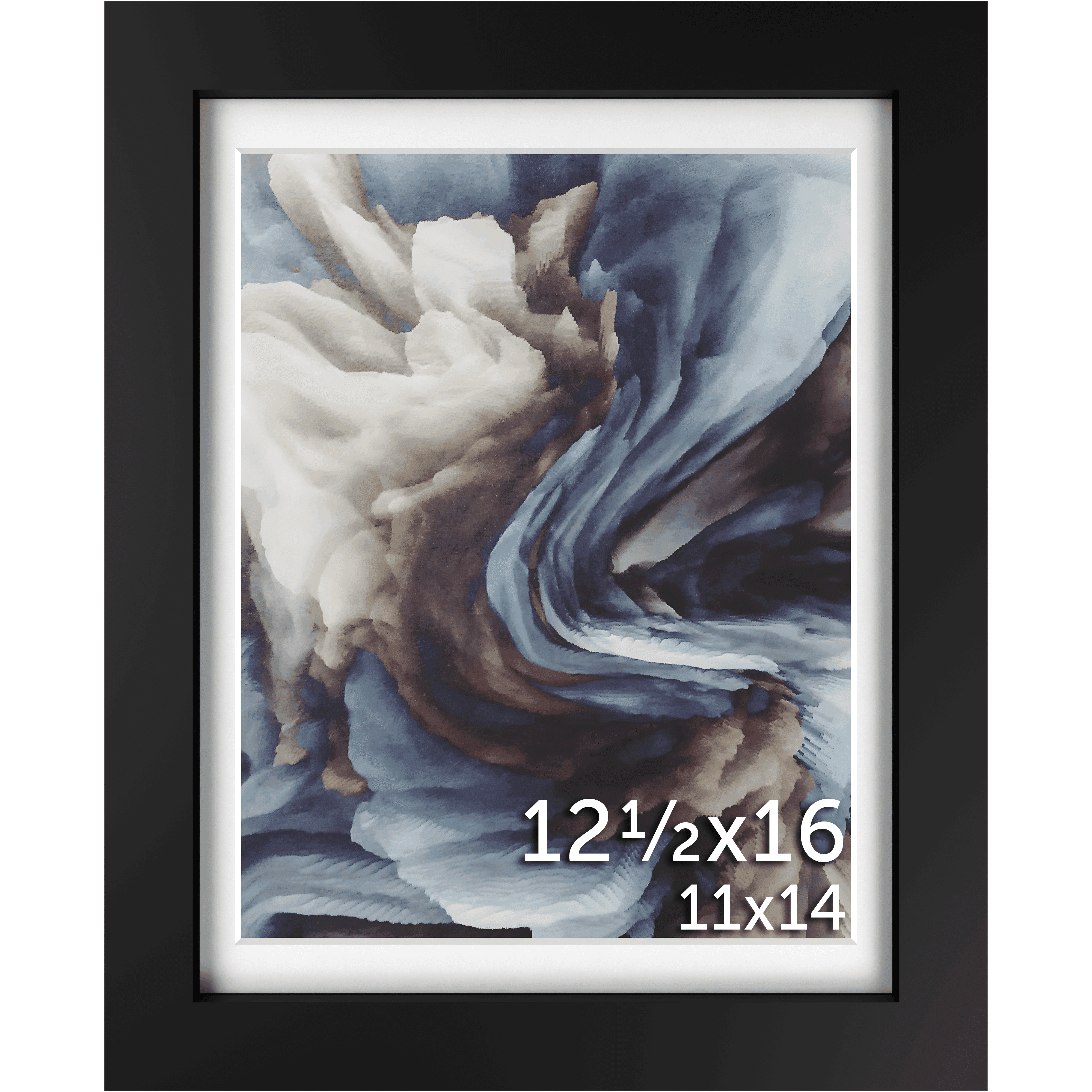 12.5x16 Matted Frame - Frame Amo