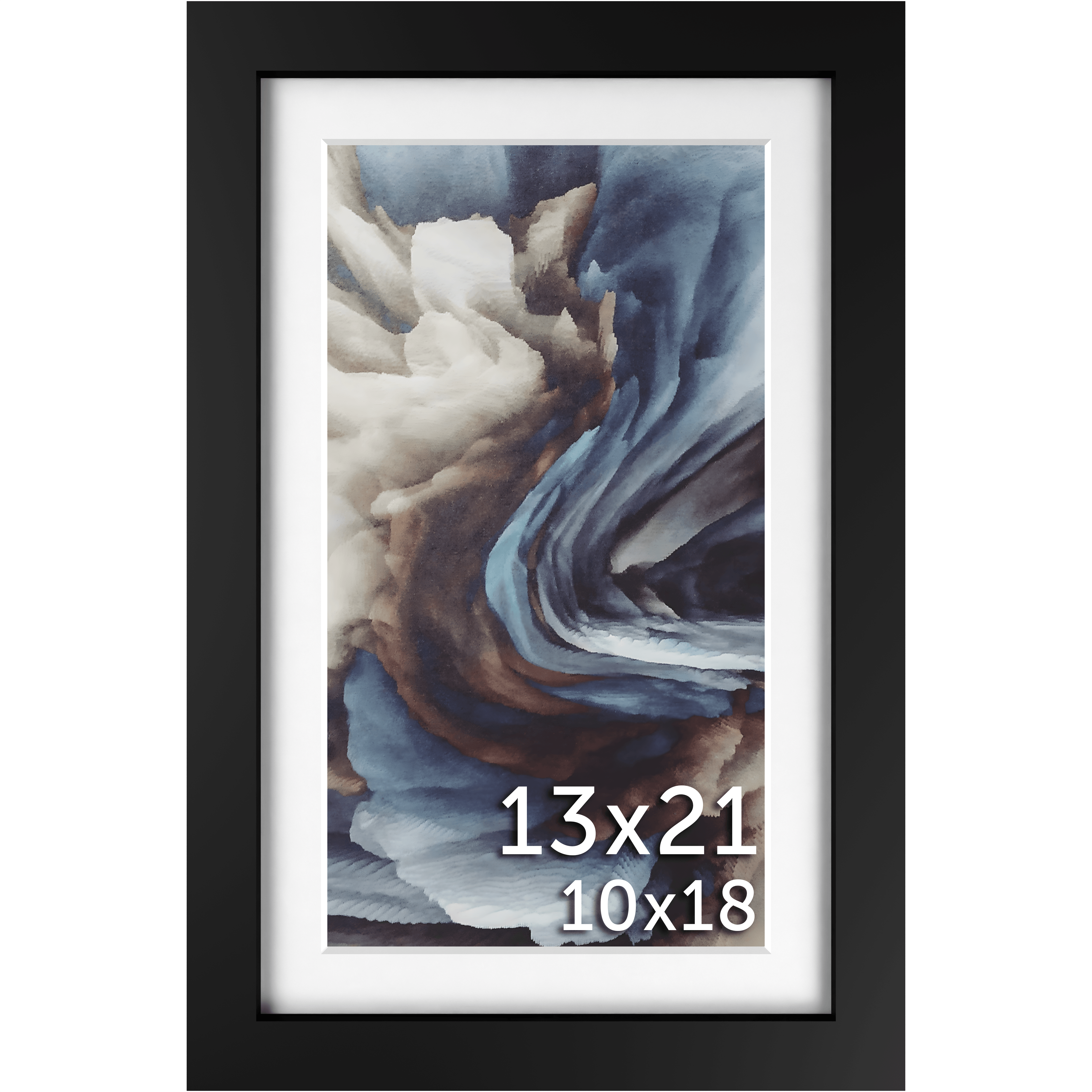 13x21 Matted Frame - Frame Amo