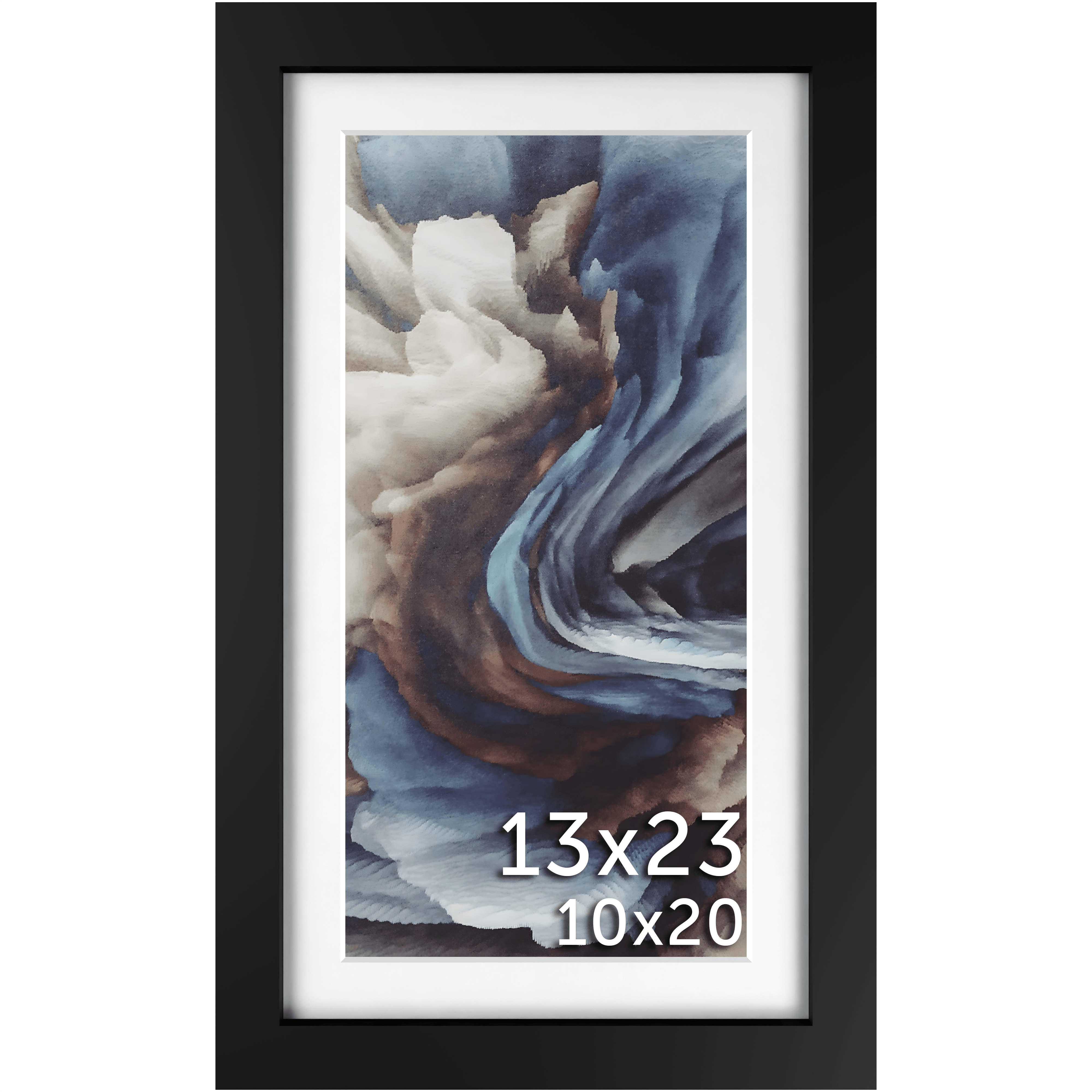 13x23 Matted Frame - Frame Amo