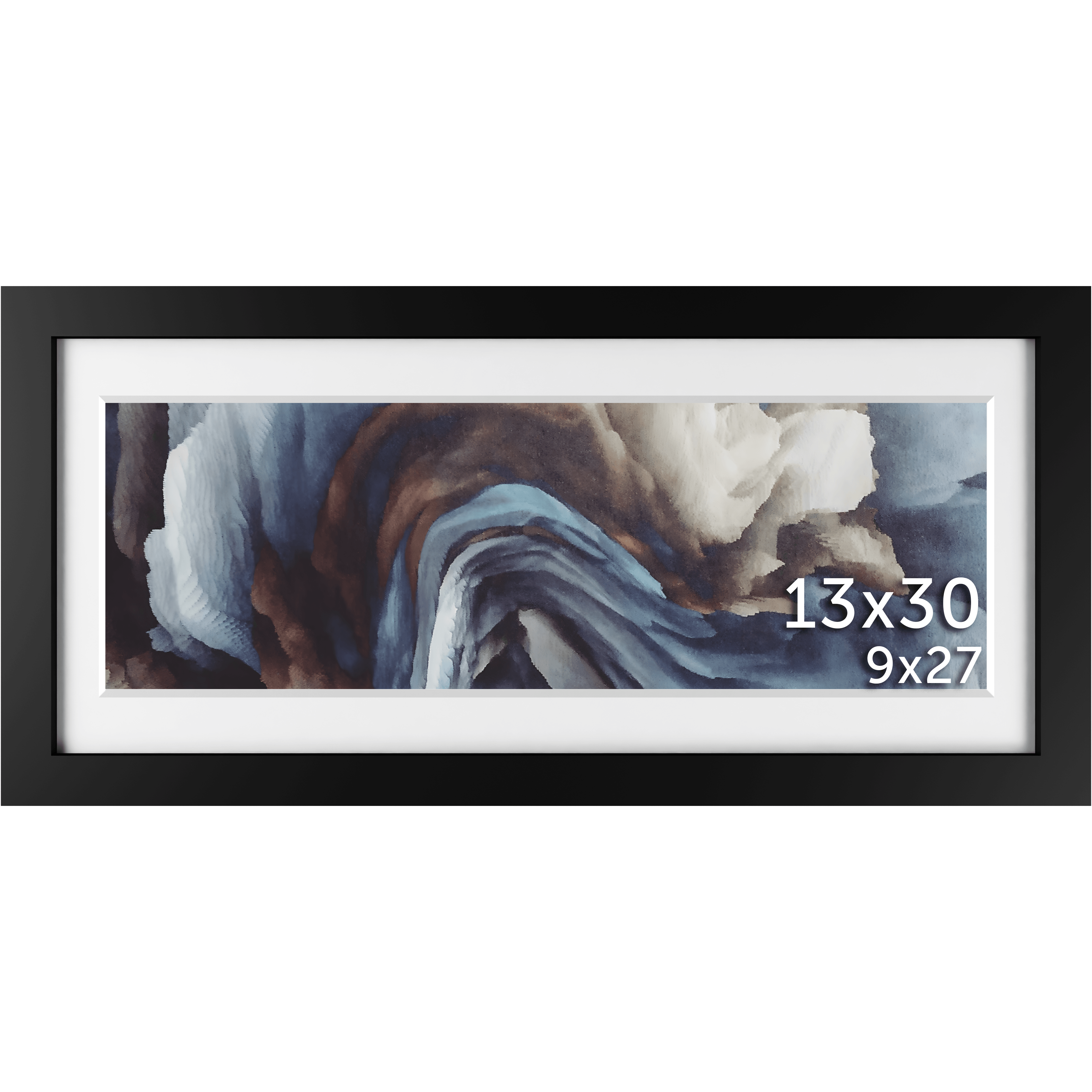 13x30 Matted Frame - Frame Amo