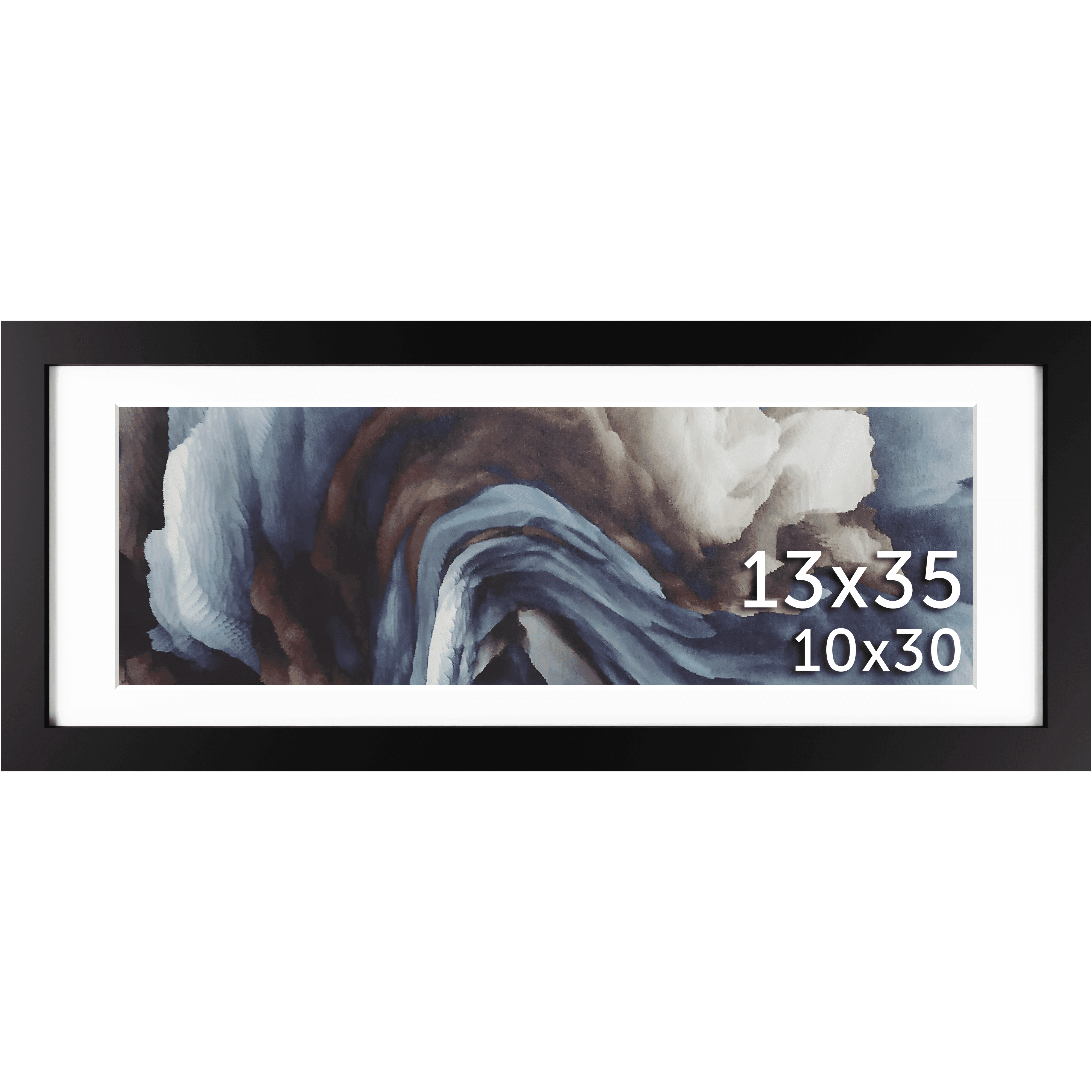 13x35 Matted Frame - Frame Amo
