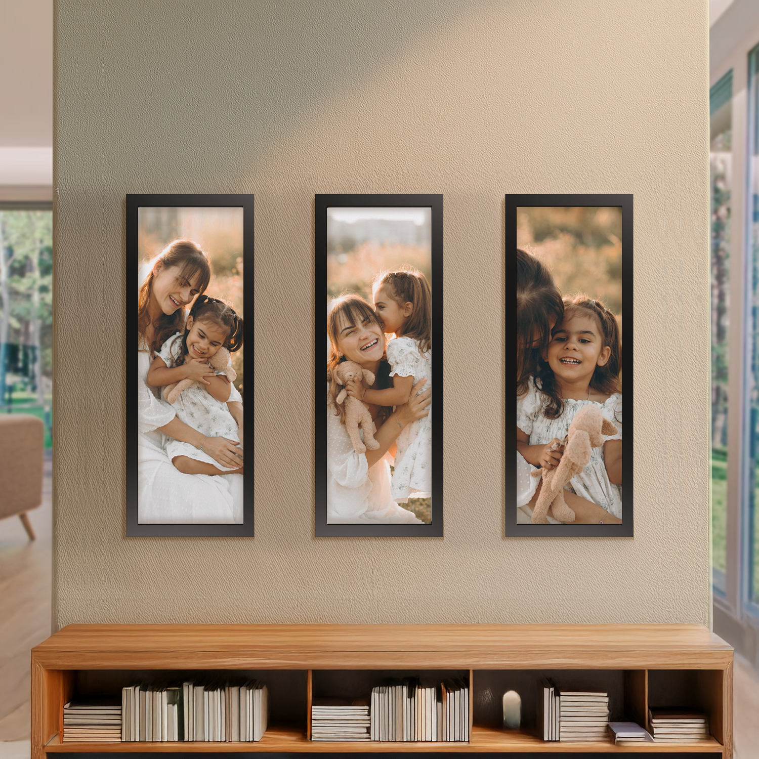 The Vertical Triptych Set